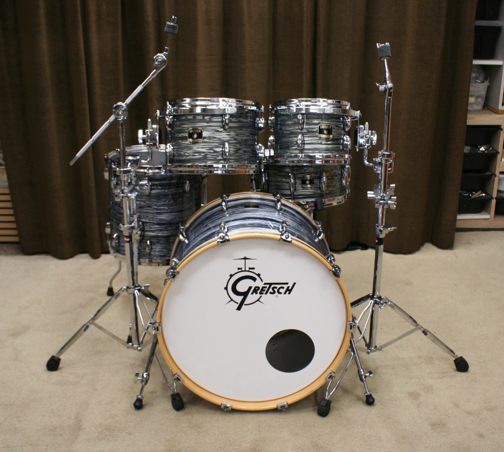 gretsch renown maple shellset 22/10/12/14/14sn