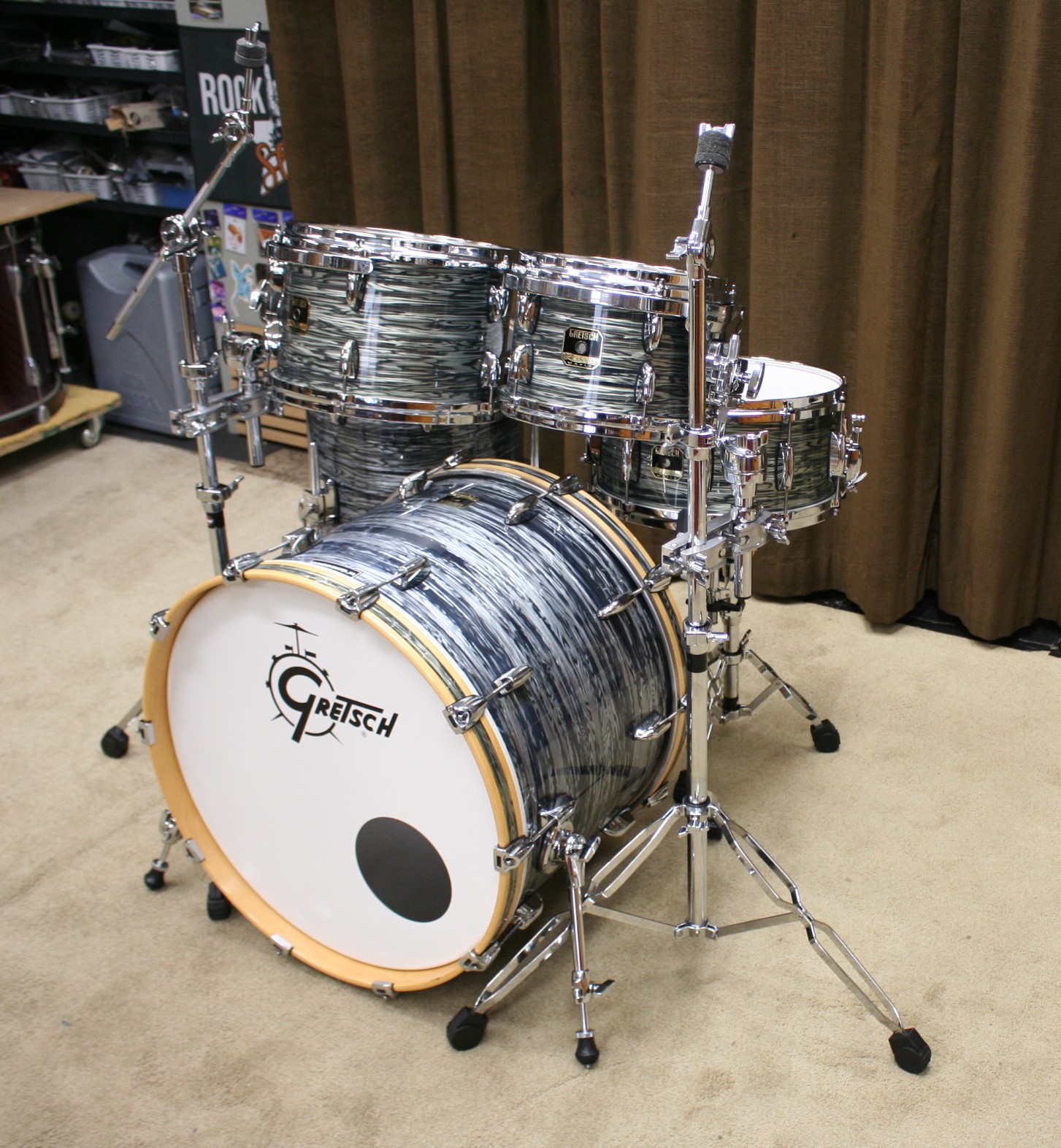 gretsch renown maple shellset 22/10/12/14/14sn