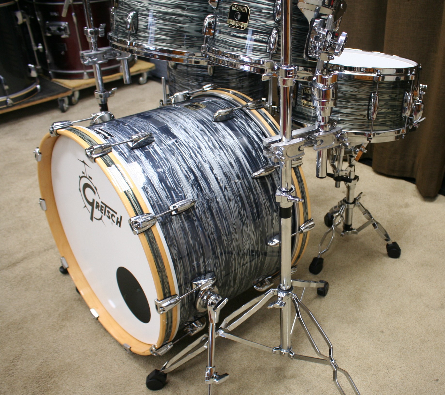 gretsch renown maple shellset 22/10/12/14/14sn