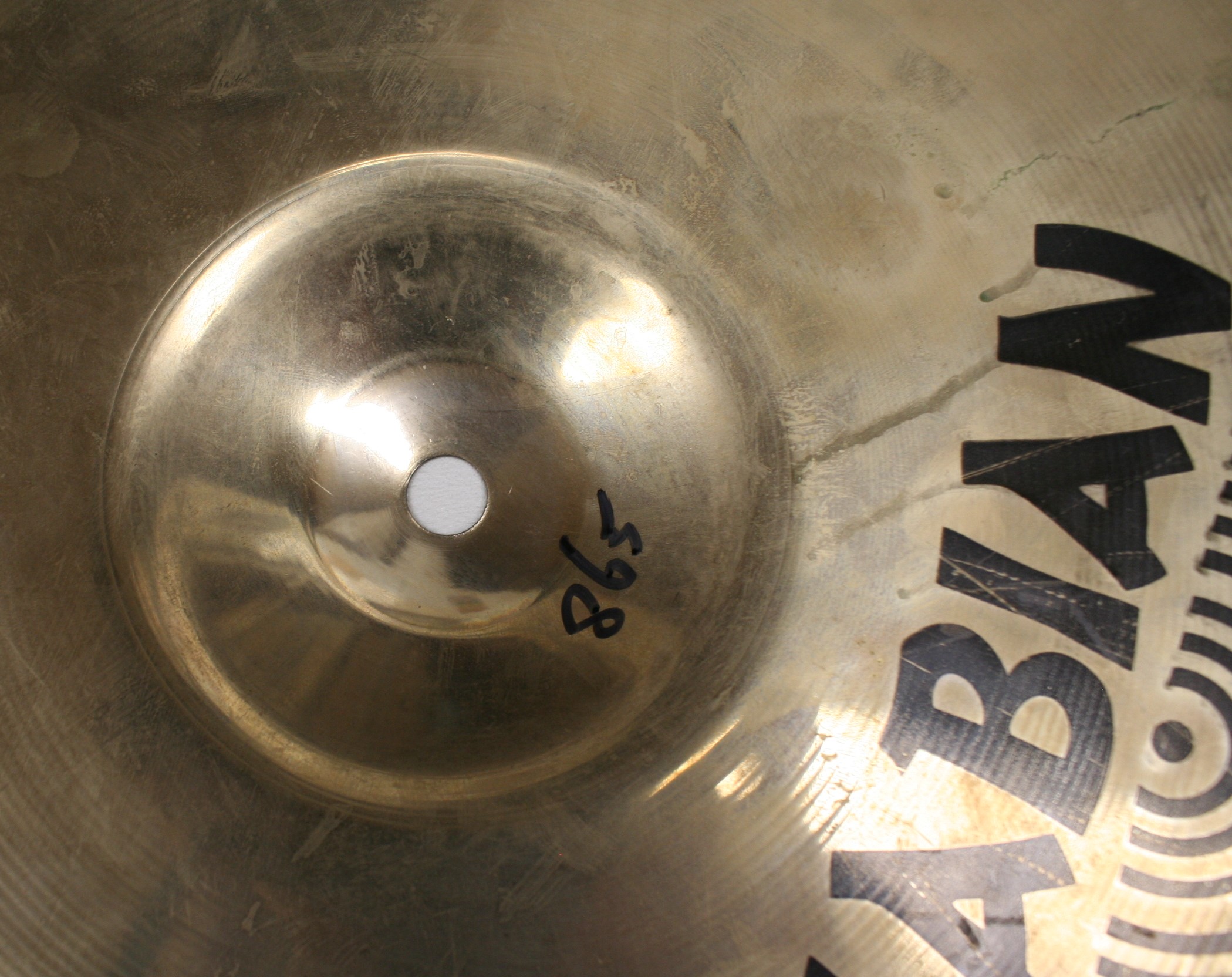 sabian AAX 15 studio crash 865