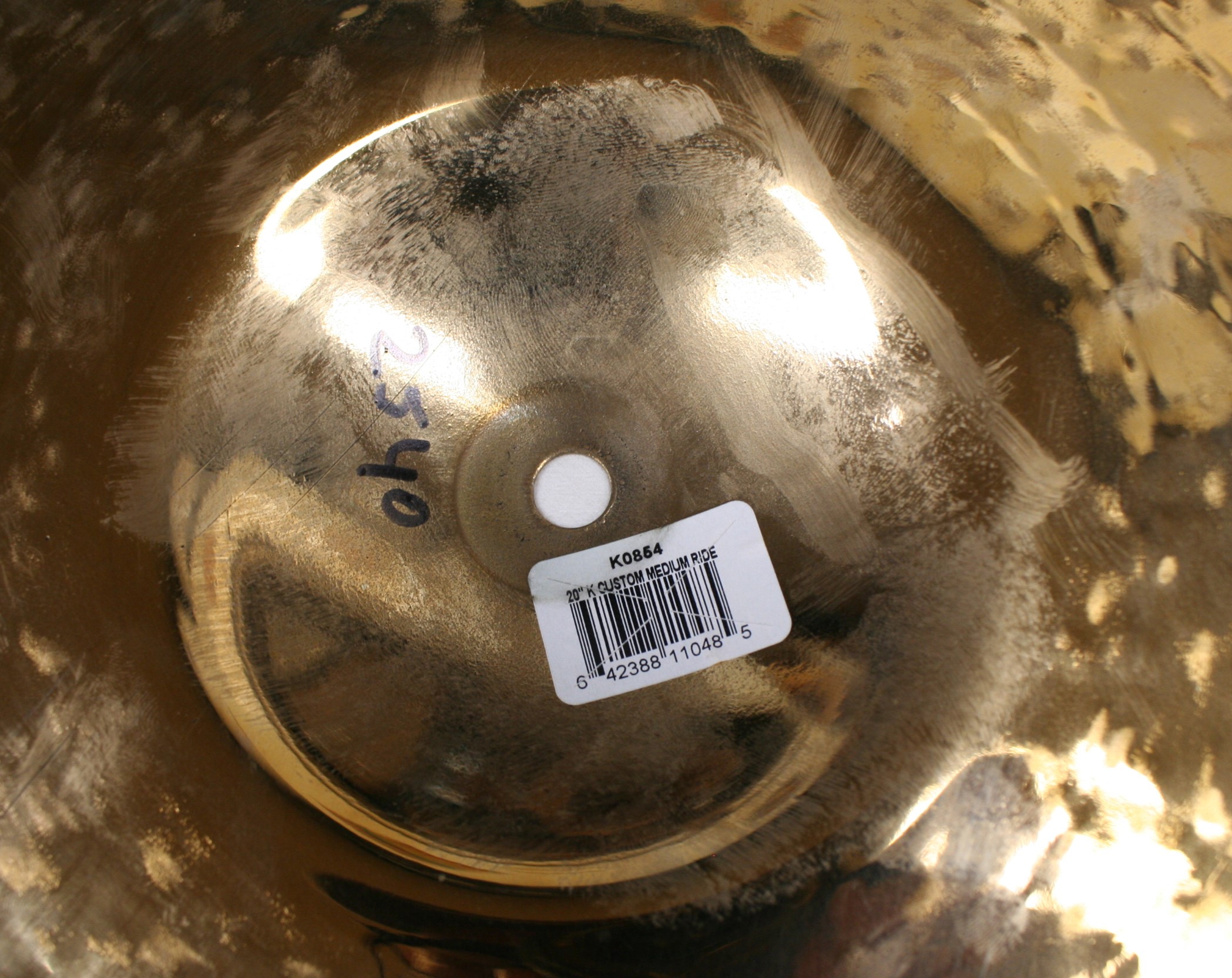 zildjian K 20 custom medium ride 2540