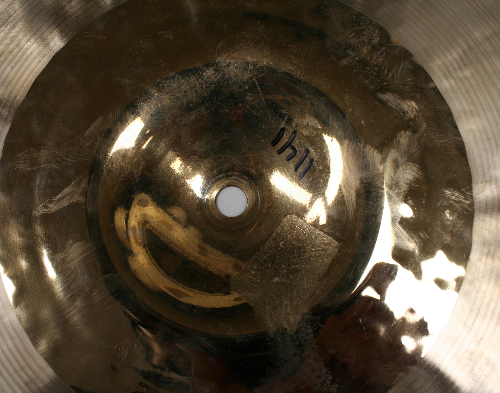 zildjian K custom 14,25 hybrid hihat 1332 / 1141