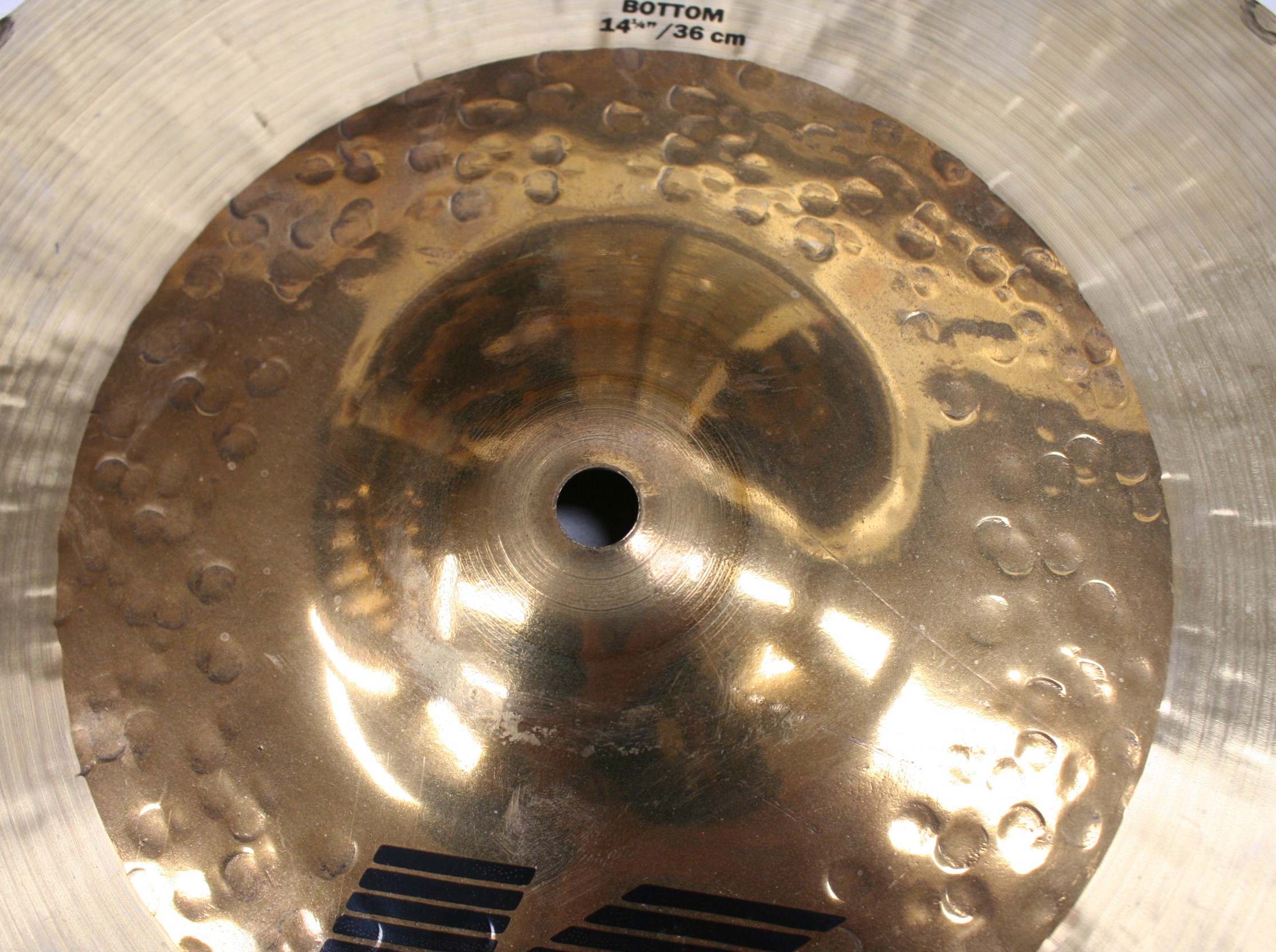 zildjian K custom 14,25 hybrid hihat 1332 / 1141