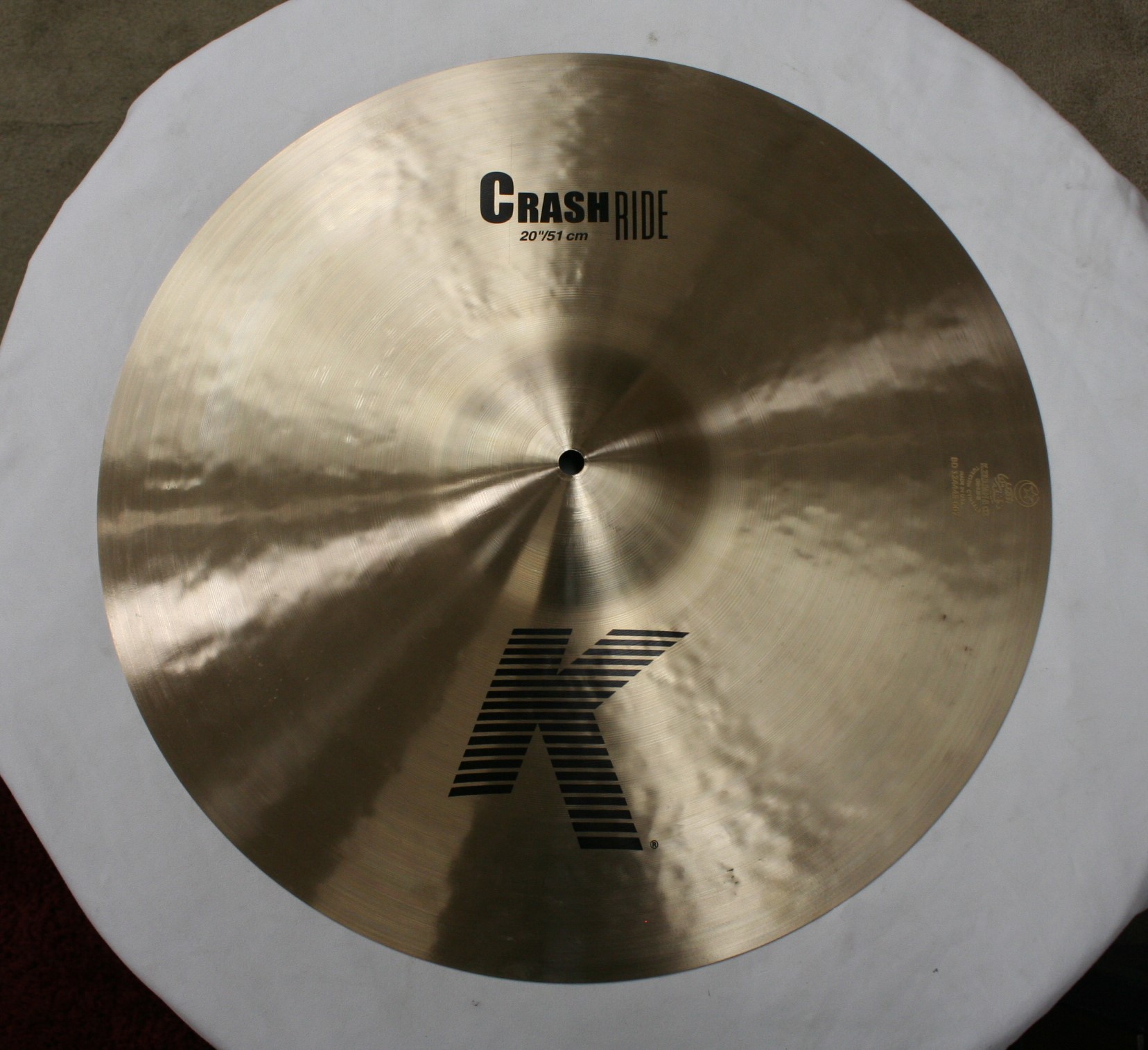 zildjian K 20 crash / ride 2076