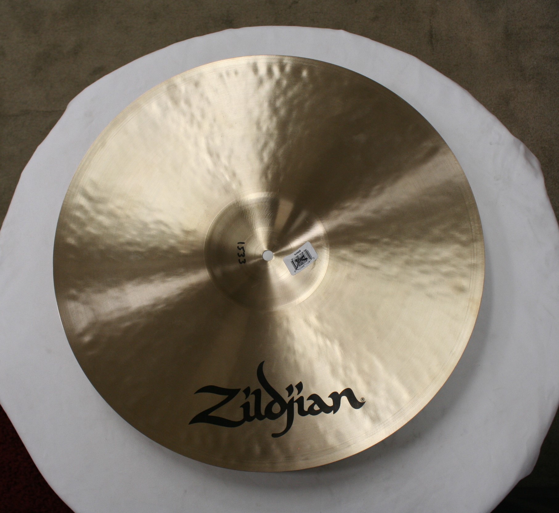 zildjian K 19 dark thin crash 1533