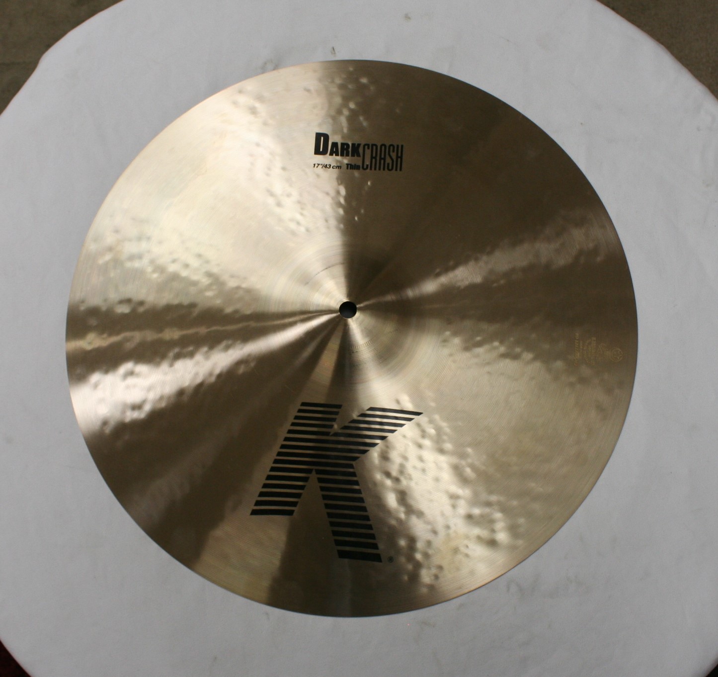 zildjian K 17 dark thin crash 1191