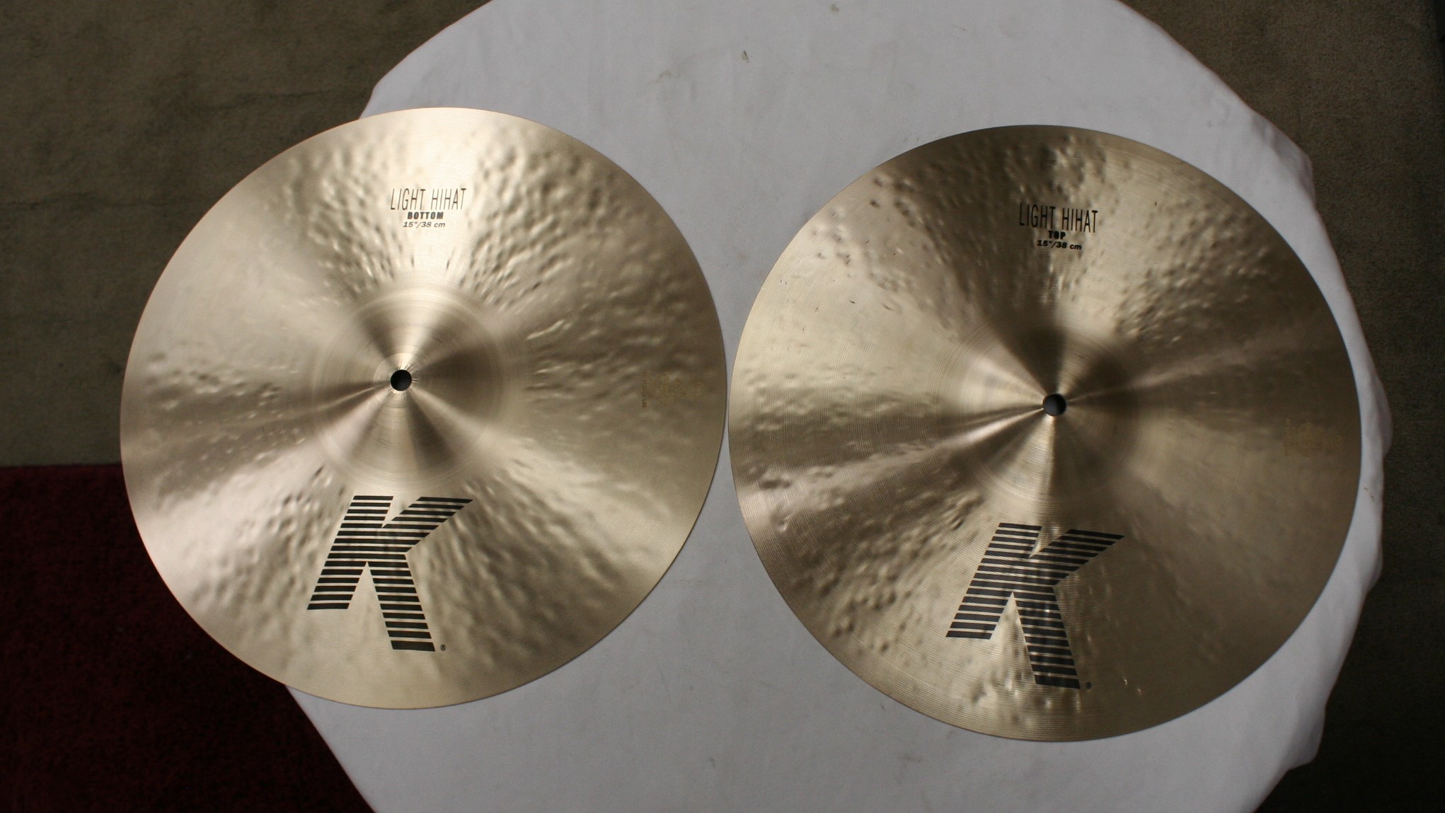 zildjian k 15 light hihat 1359 / 1139
