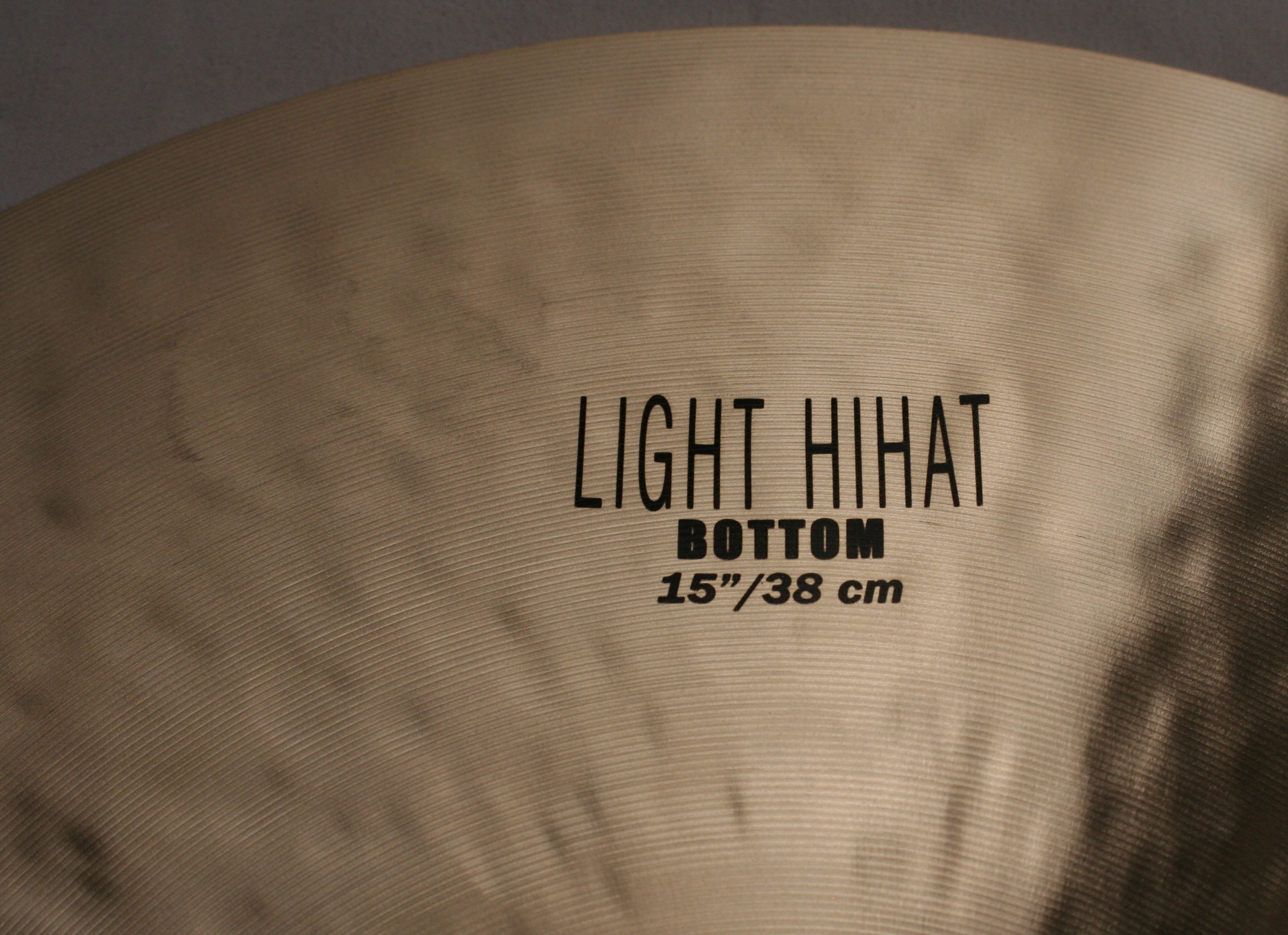 zildjian k 15 light hihat 1359 / 1139