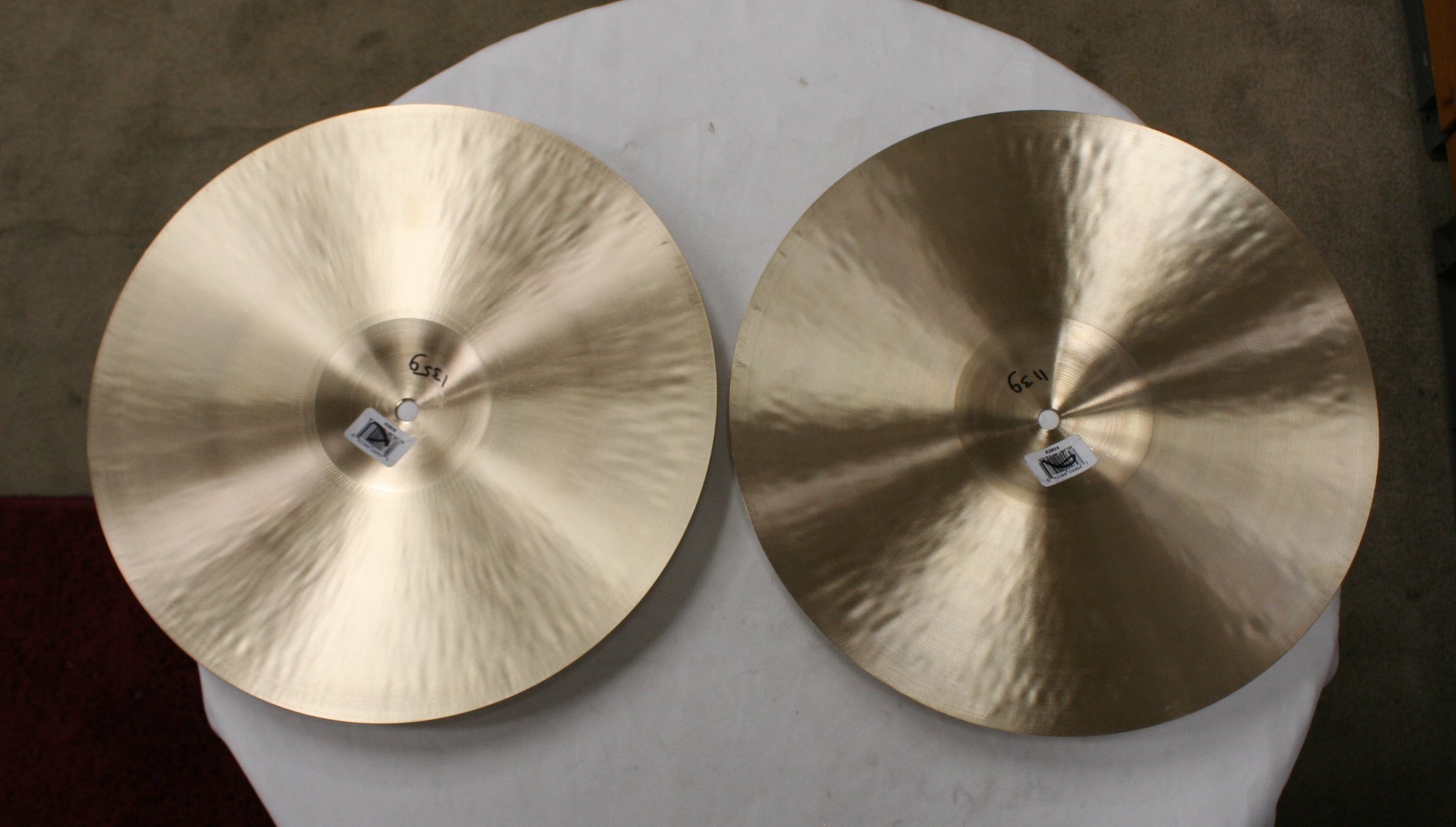 zildjian k 15 light hihat 1359 / 1139