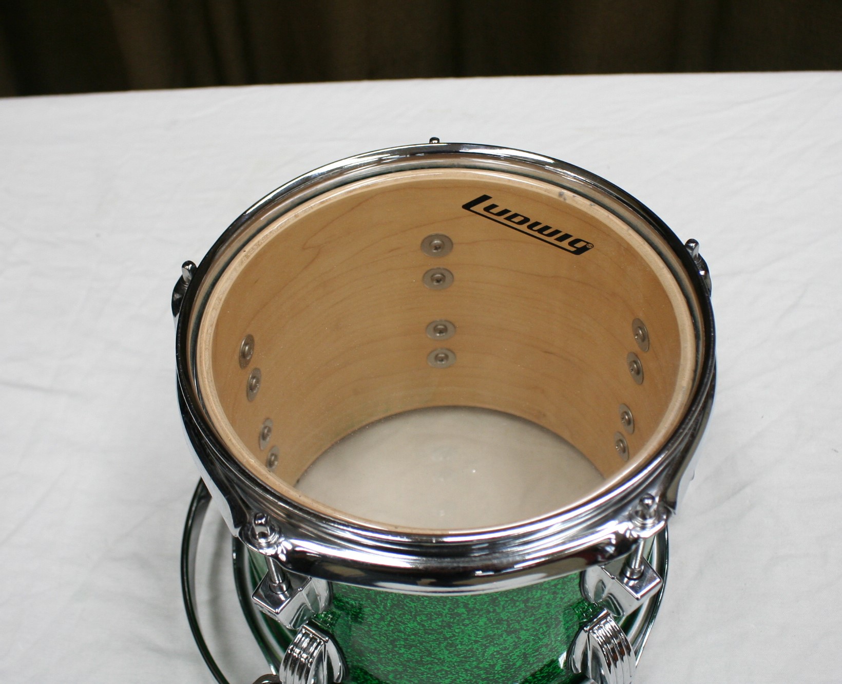 tom 881 ludwig centennial green sparkle 8 x 7