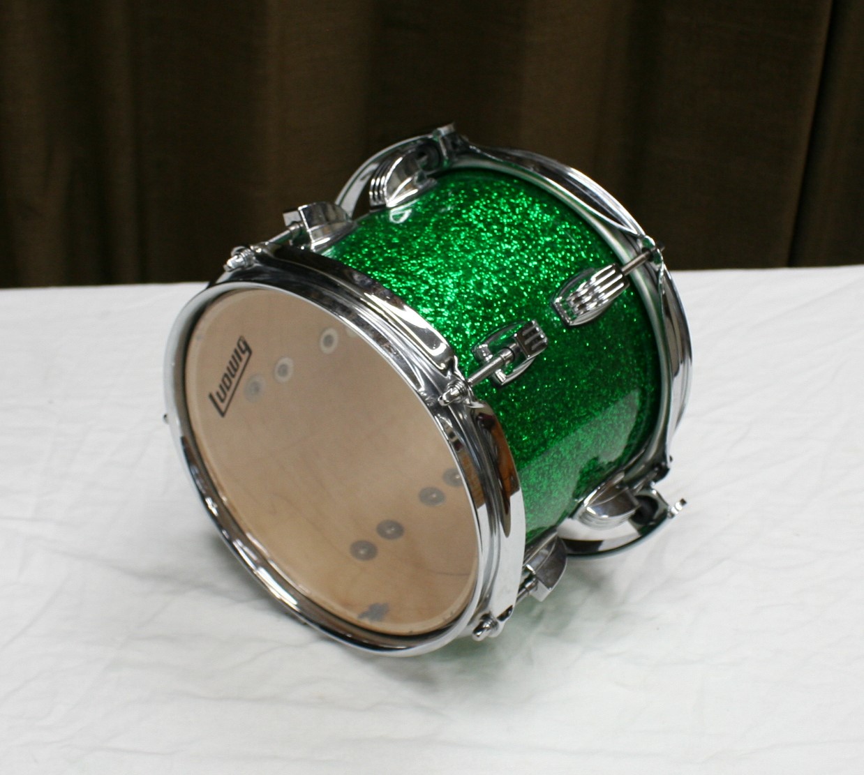 tom 881 ludwig centennial green sparkle 8 x 7