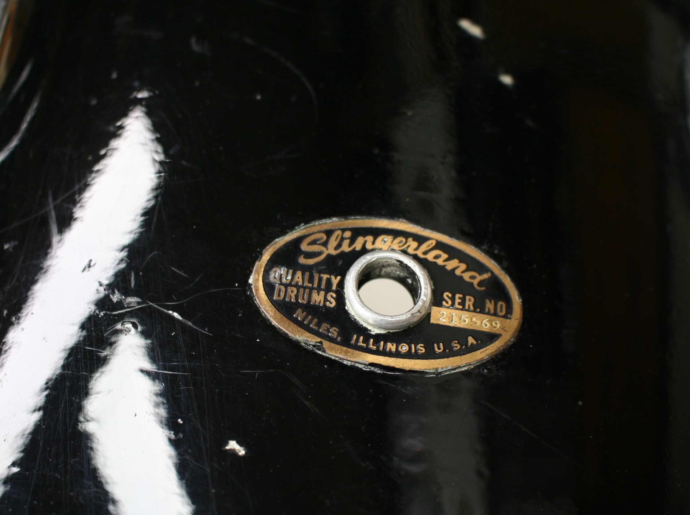 tom 885 slingerland 3 ply 13 x 9
