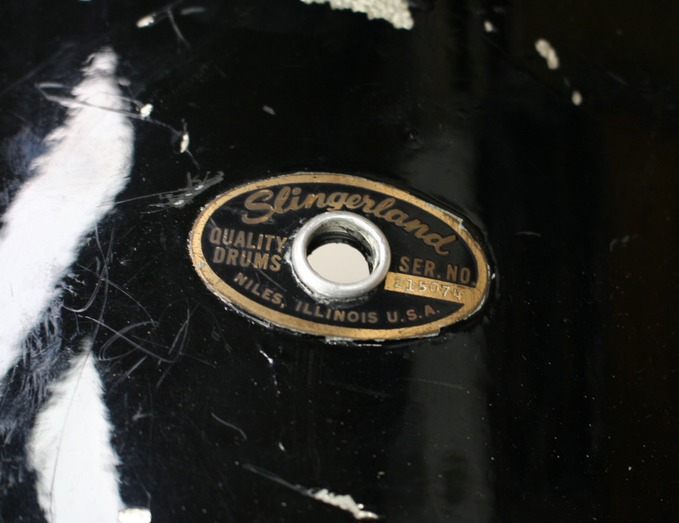 tom 886 slingerland 3 ply vintage 13 x 9