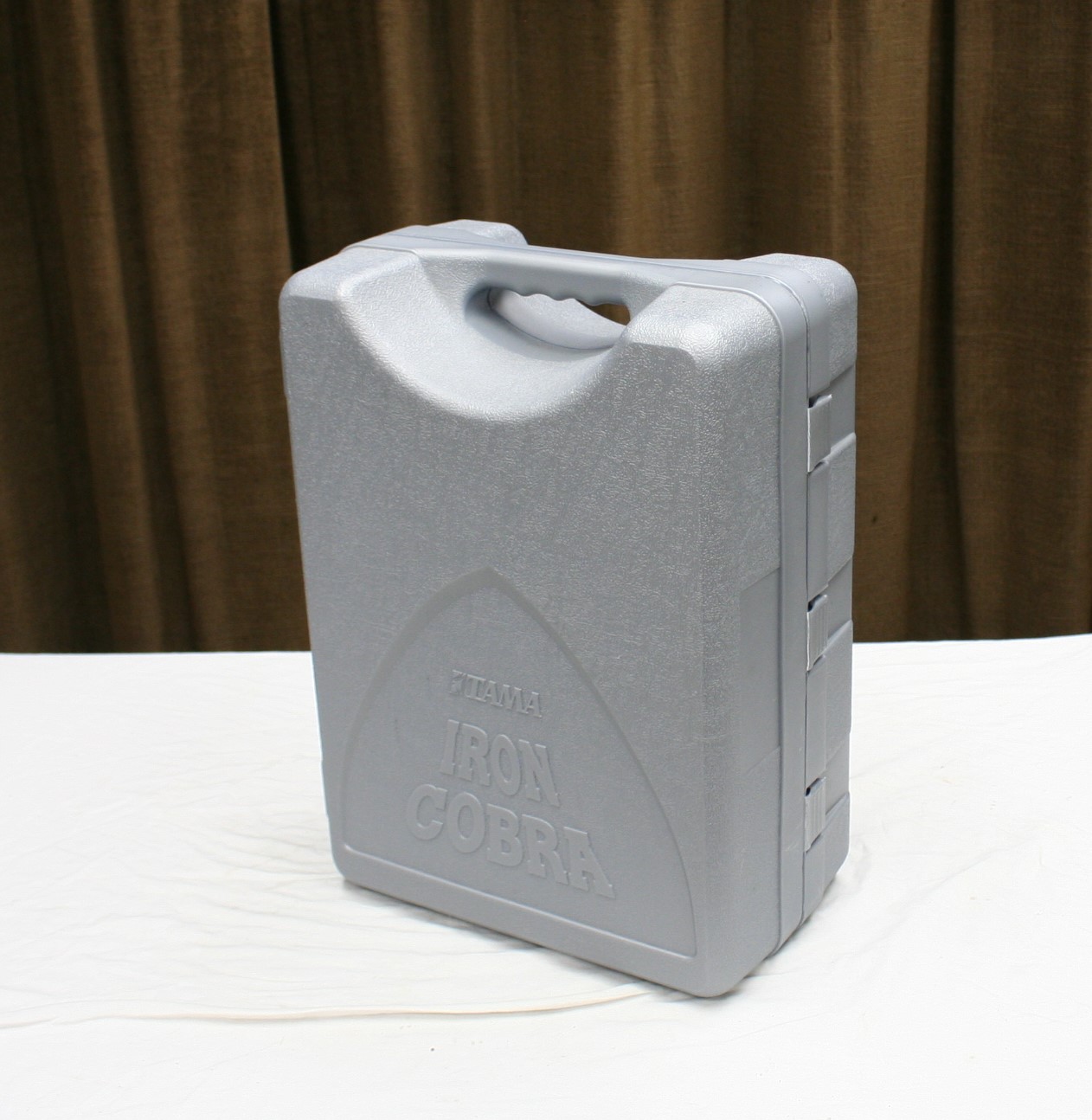 tama iron cobra powerglide dubbelbase pedalen met case