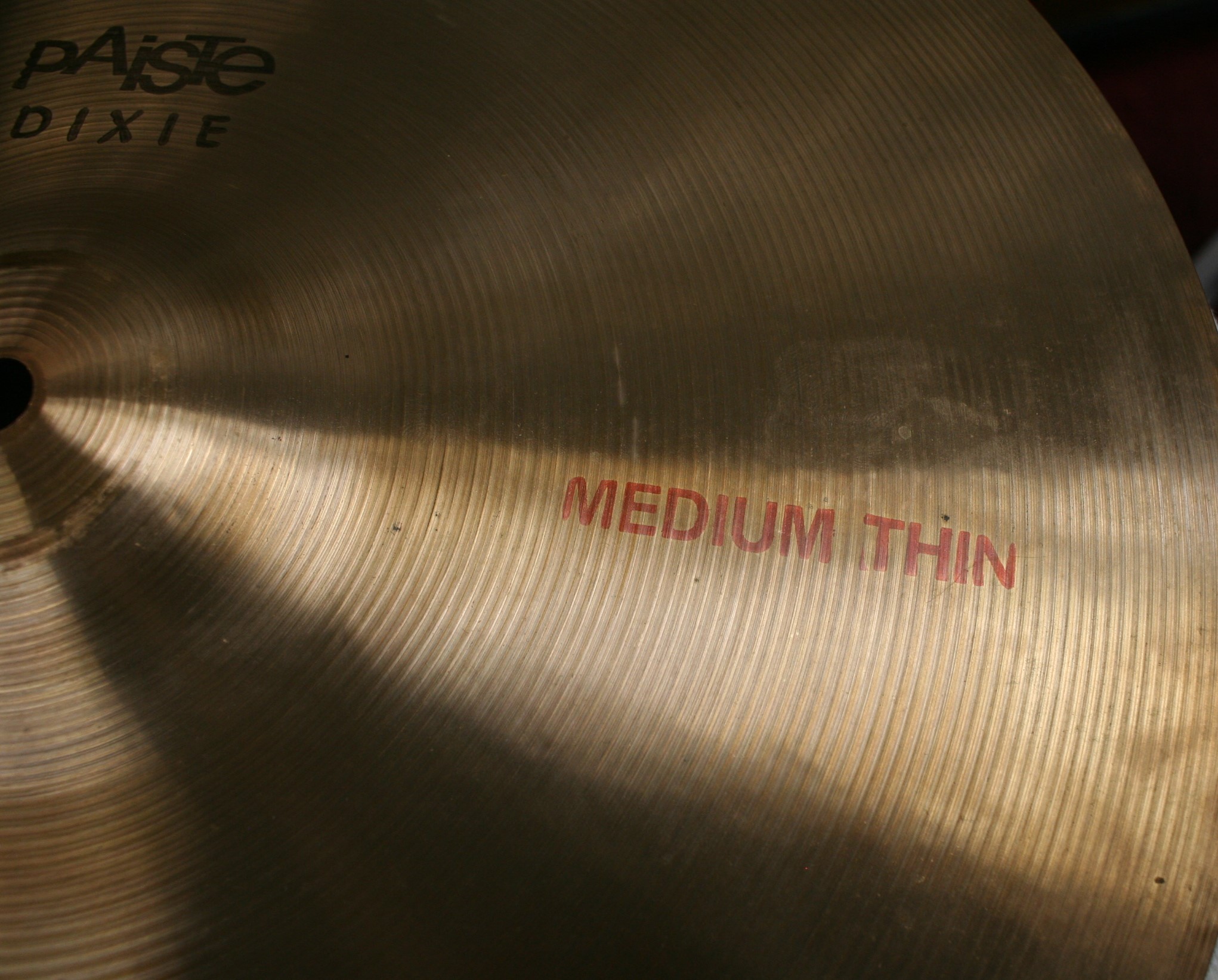 paiste dixie 15 hihat medium thin 737 / 744