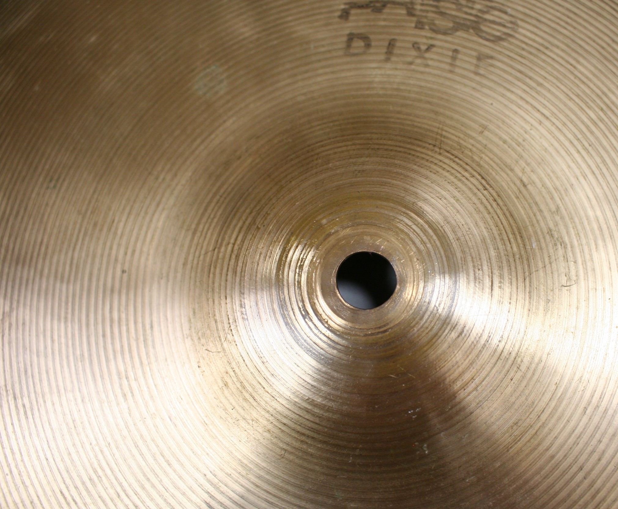 paiste dixie 14 medium thin hihat crashed 624