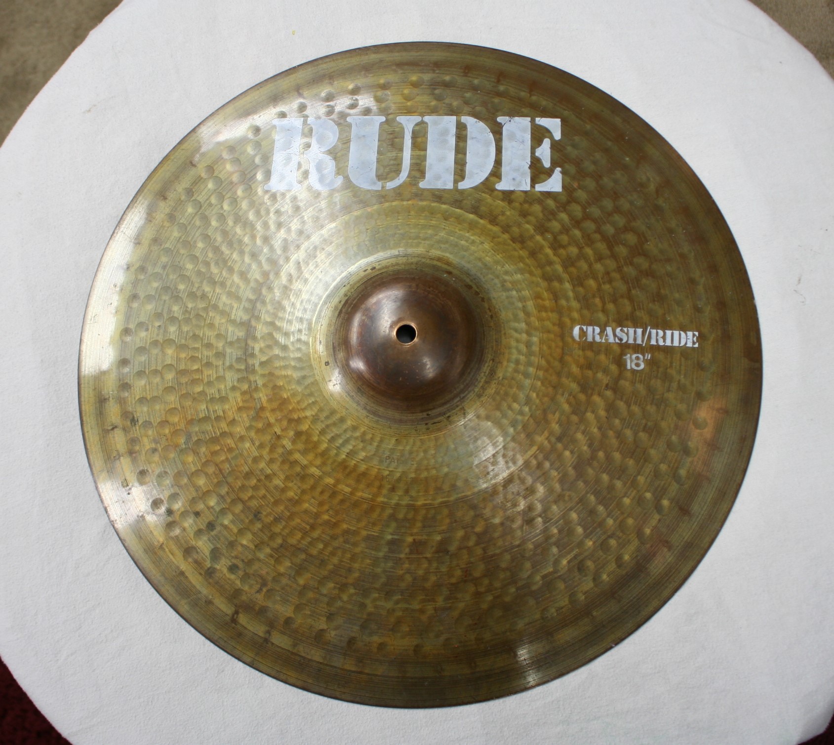 paiste rude 18 crash/ride 1753