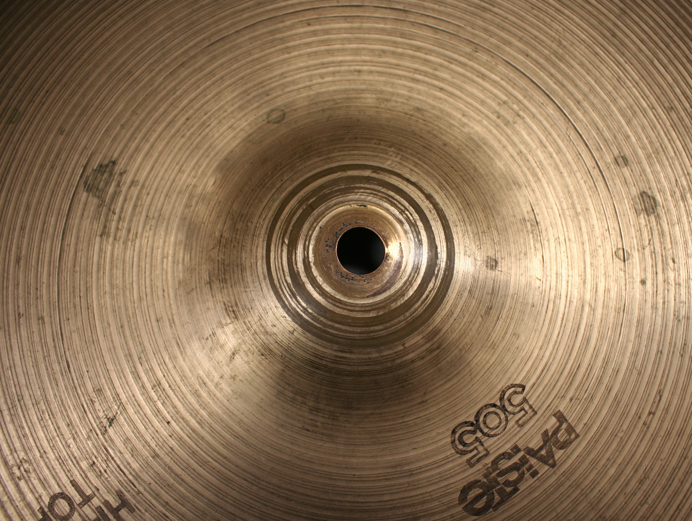 paiste 505 15 vintage hihat 848/964