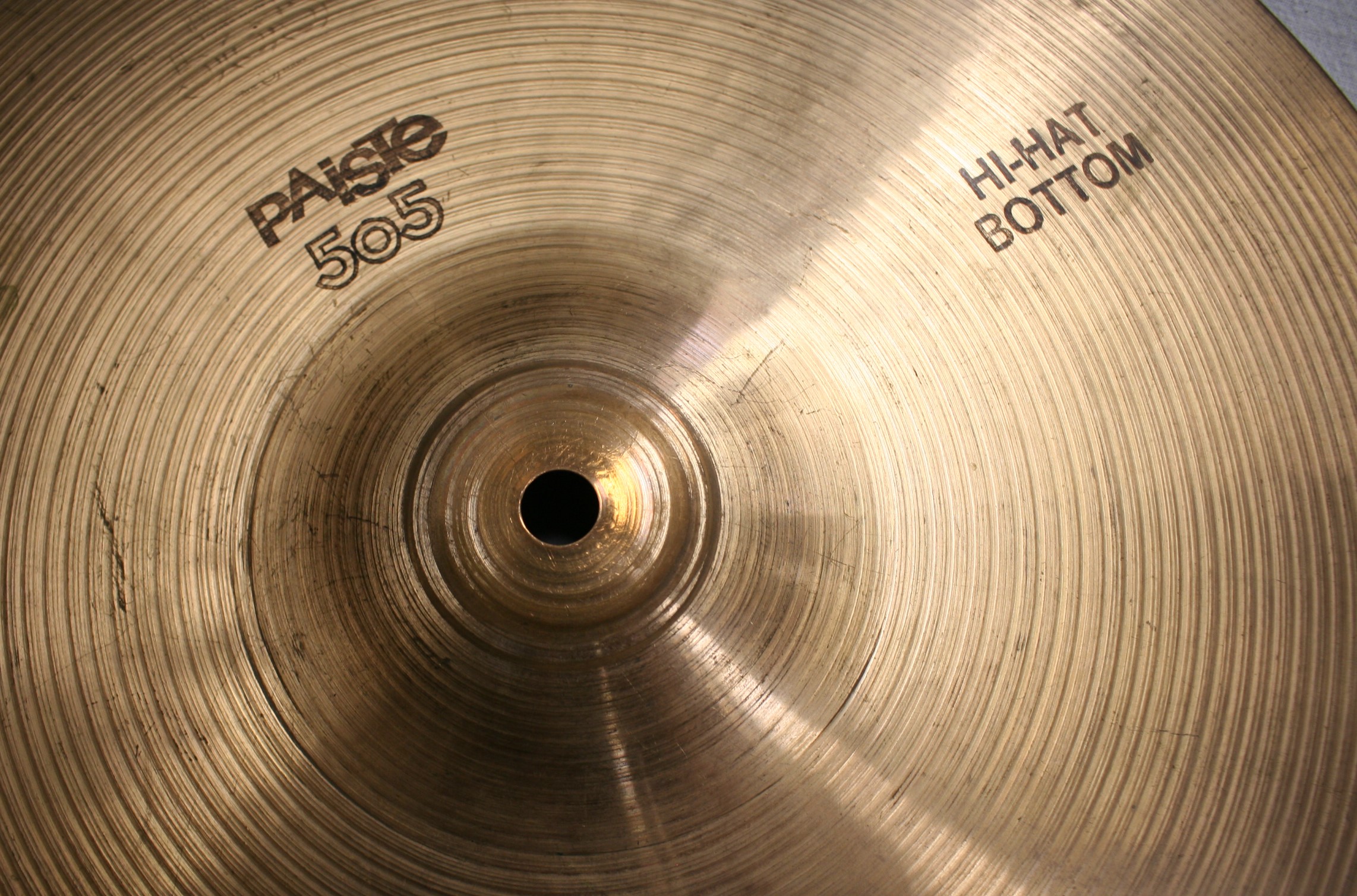 paiste 505 15 vintage hihat 848/964