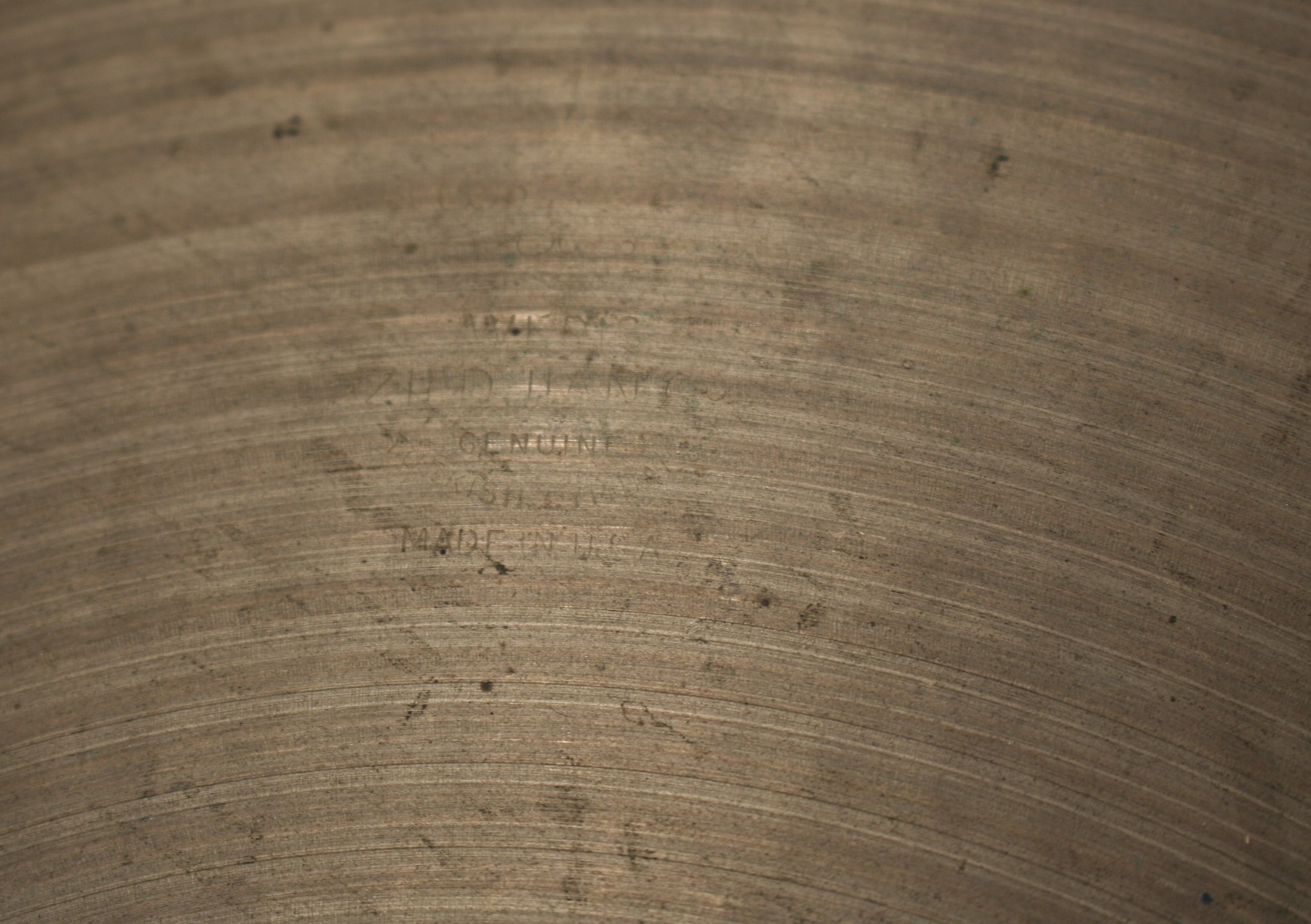 zildjian 16 vintage crash 1081