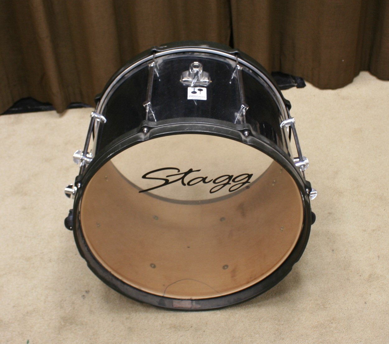 sonor force 2001 zwart bassdrum 22 x 16