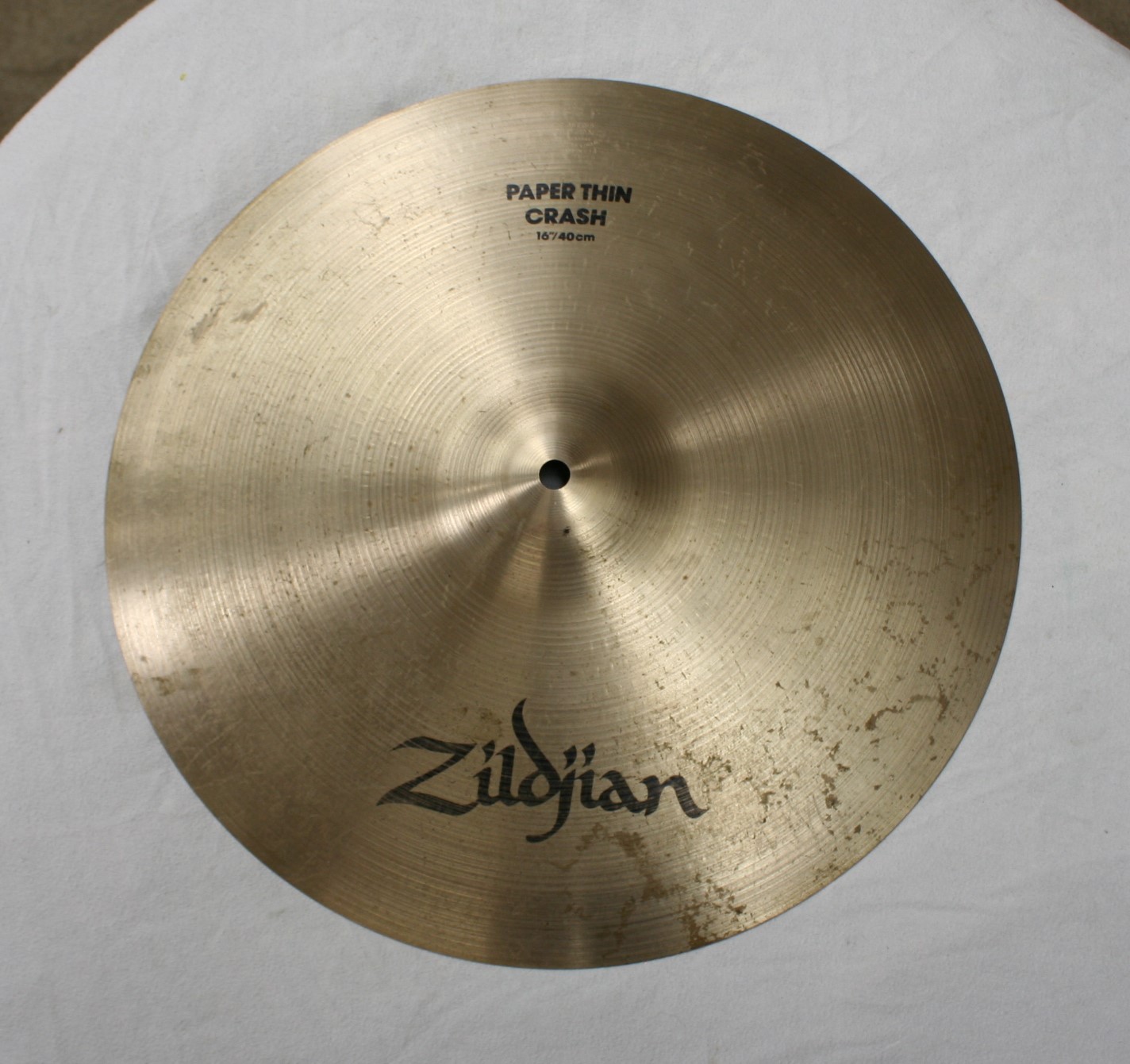 zildjian 16 paper thin crash 952