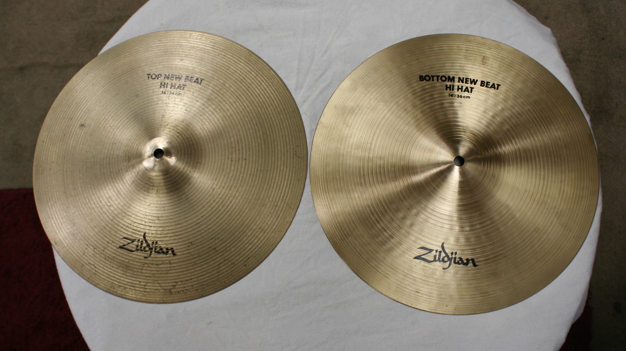 zildjian new beat 14 hihat 1006 / 1312