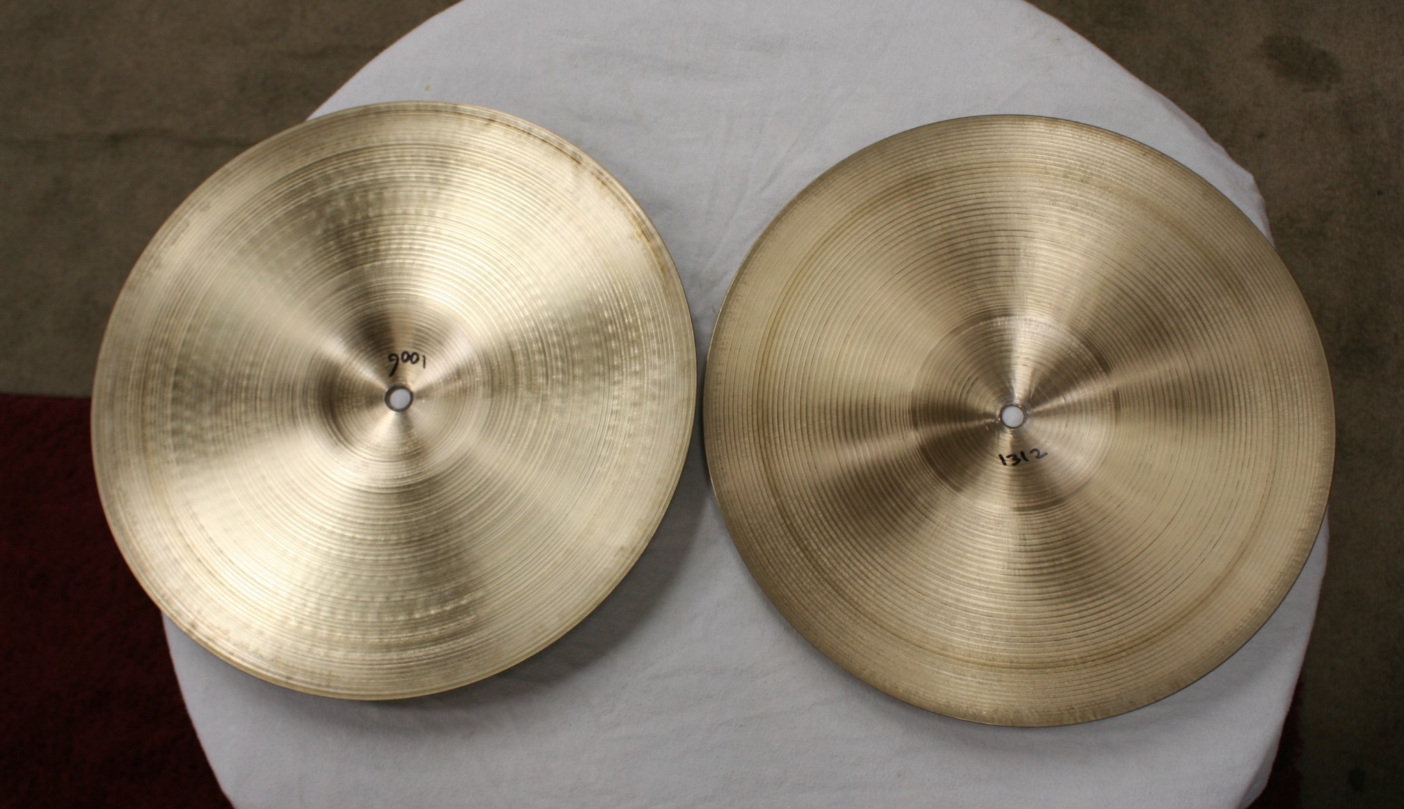 zildjian new beat 14 hihat 1006 / 1312
