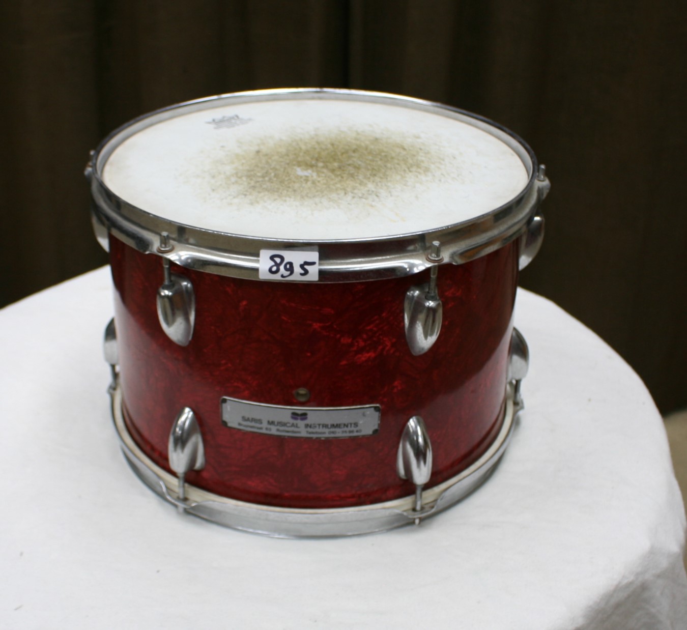 tom 895 merkloos vintage rood 13 x 9