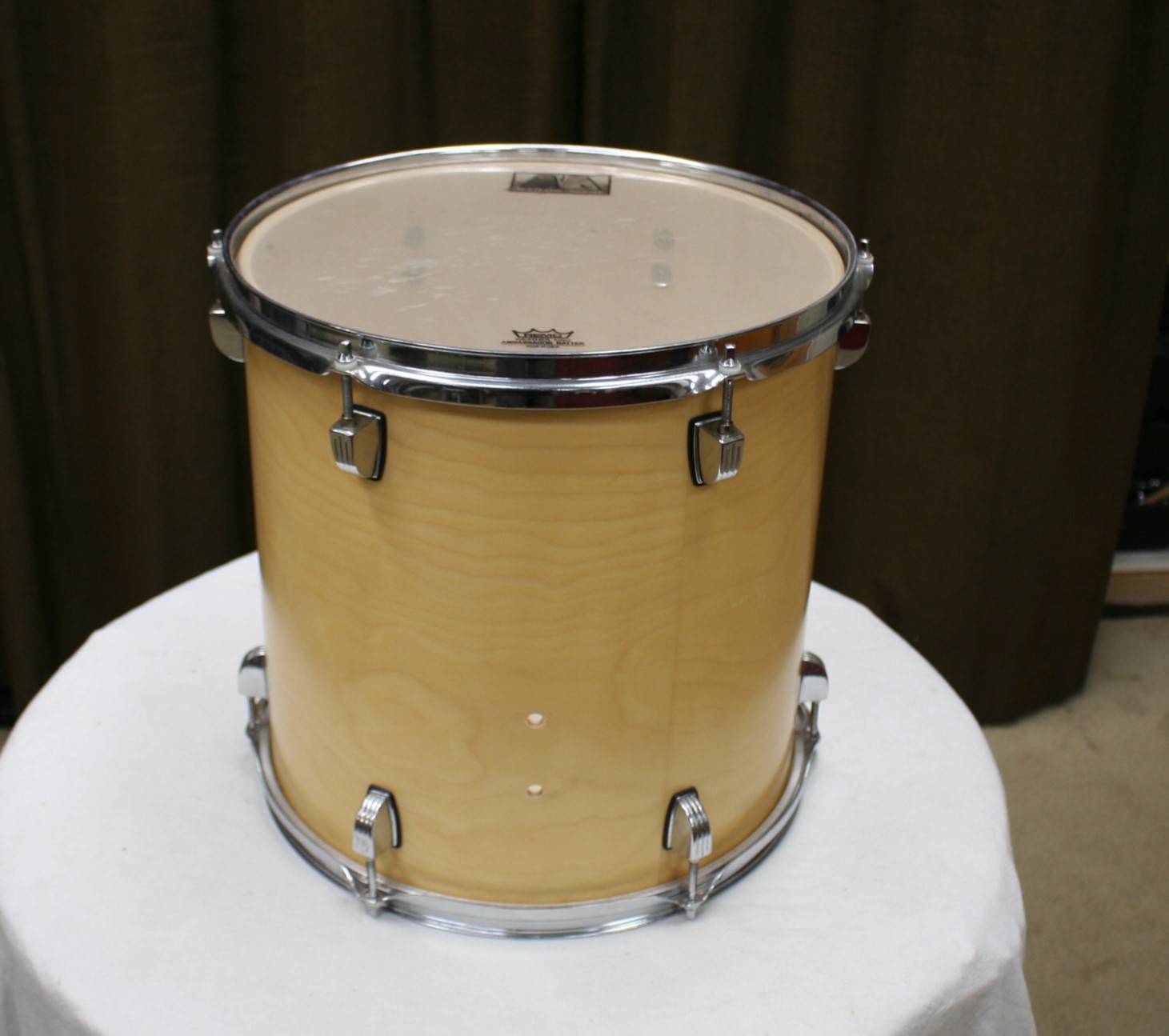 tom 900 ludwig accent cs custom natural 14 x 14