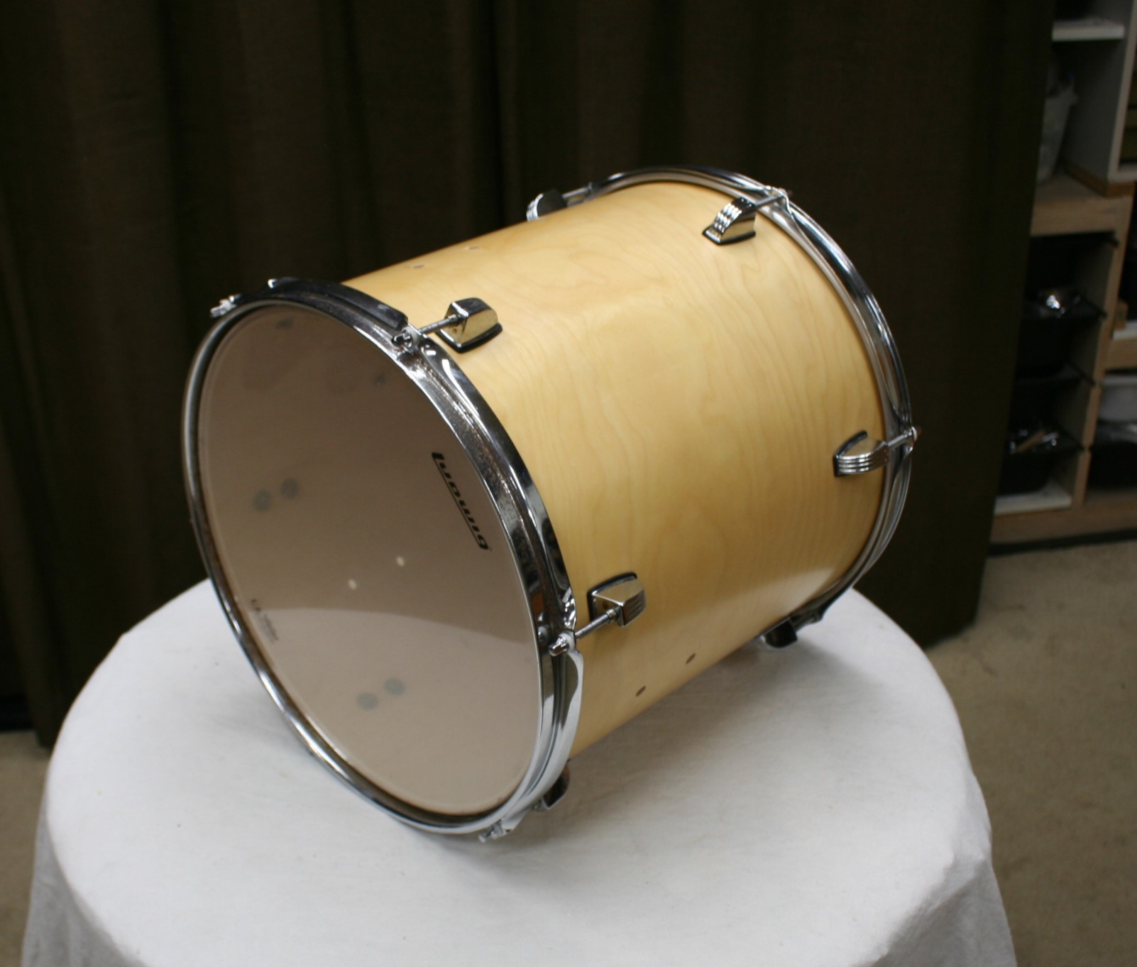 tom 900 ludwig accent cs custom natural 14 x 14
