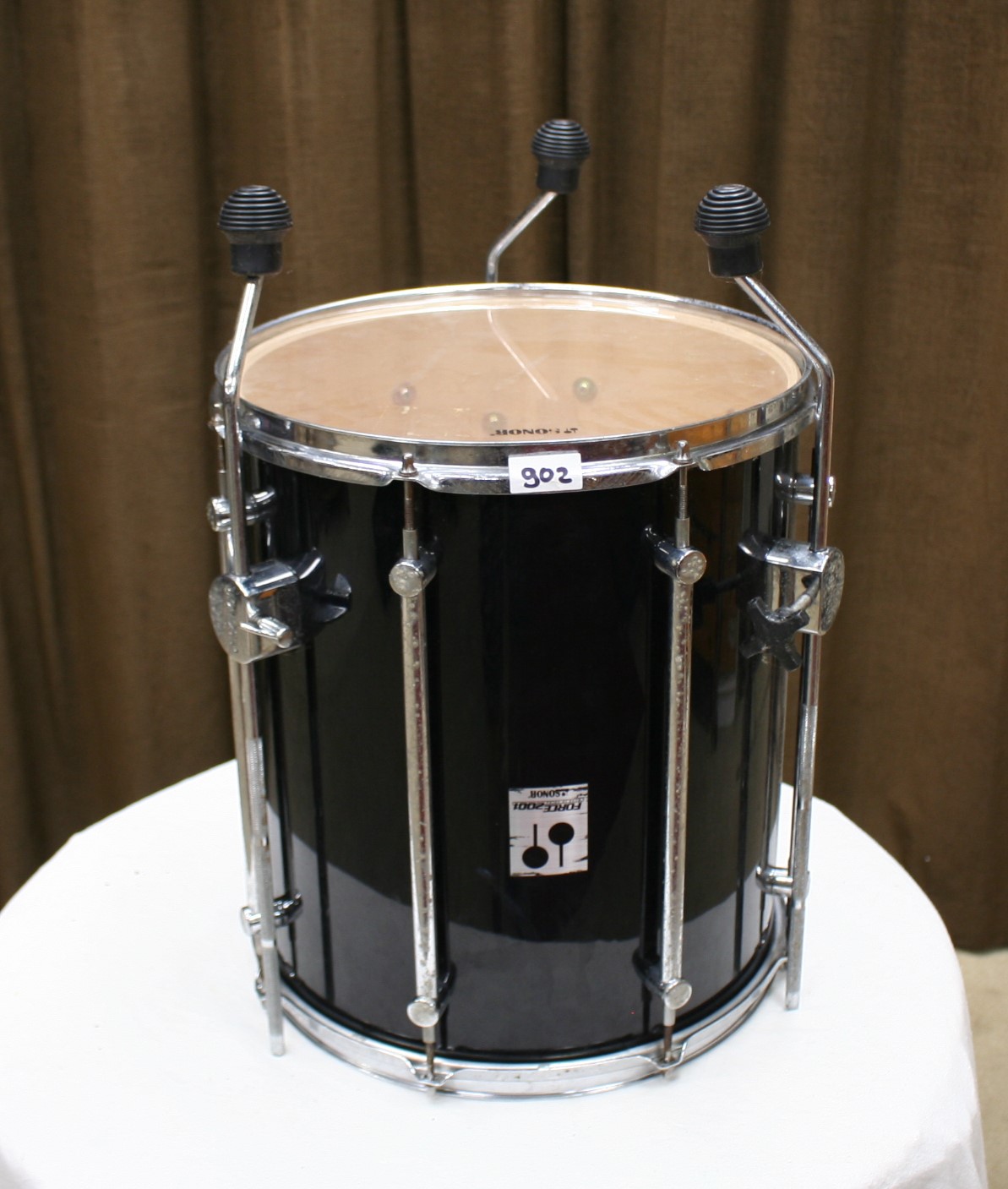 tom 902 sonor force 2001 zwart 14 x 16