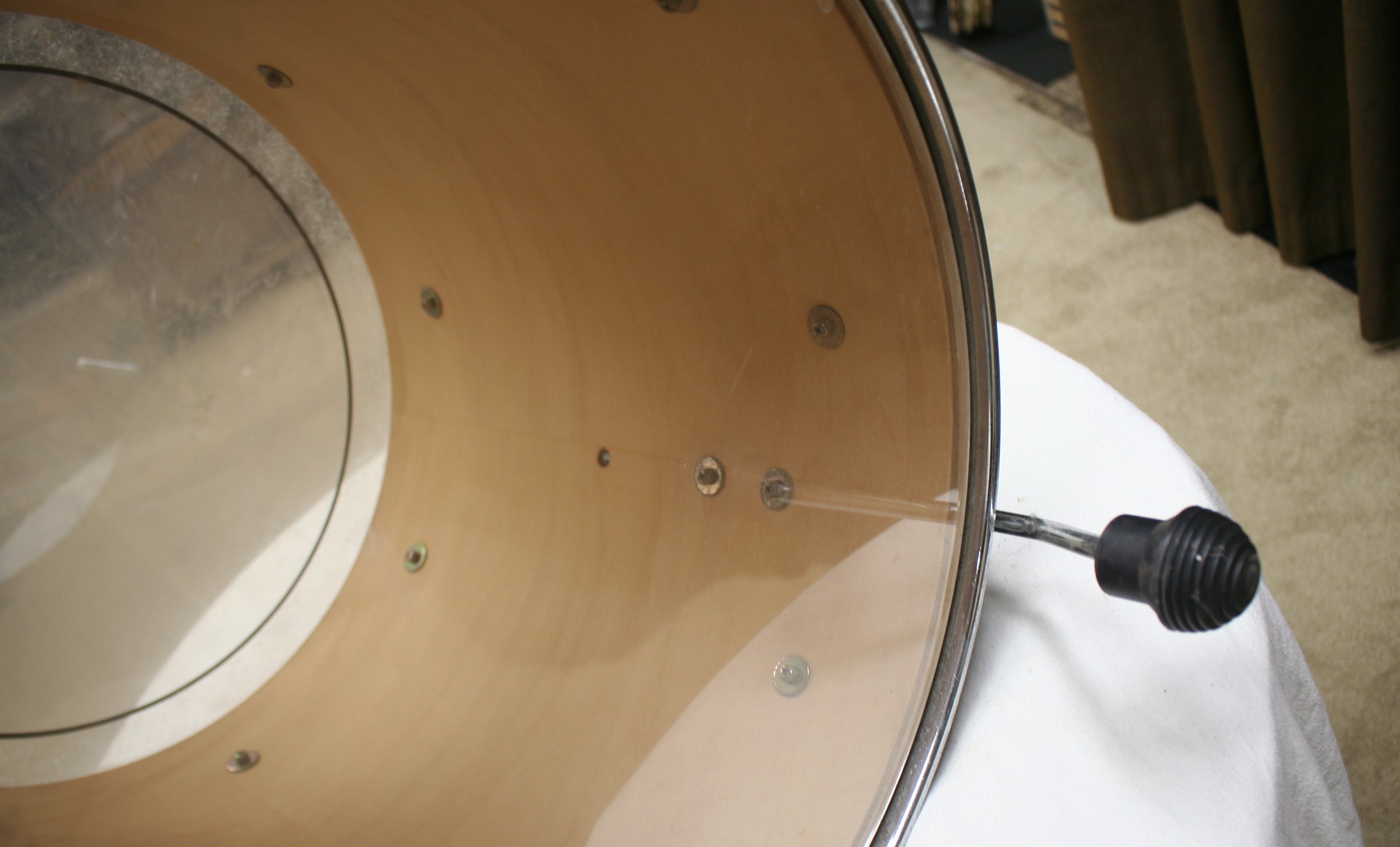 tom 903 sonor force 2001 zwart 16 x 16