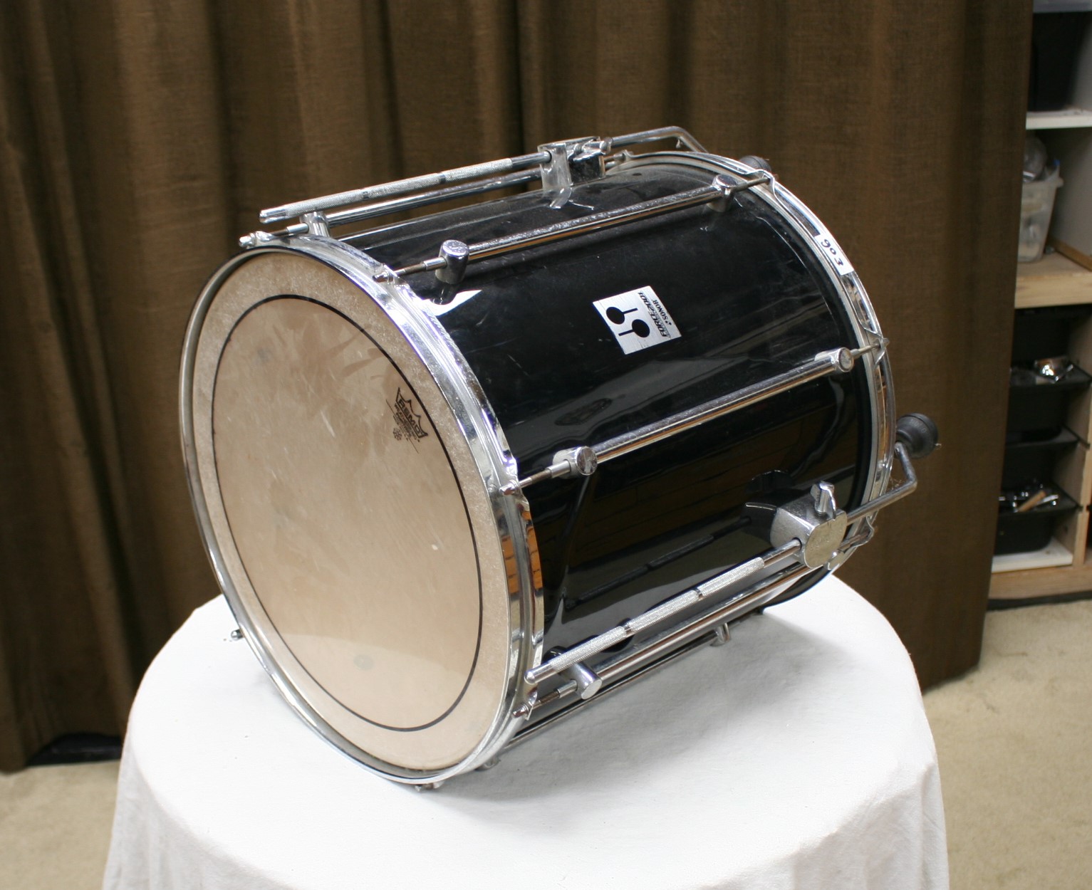 tom 903 sonor force 2001 zwart 16 x 16