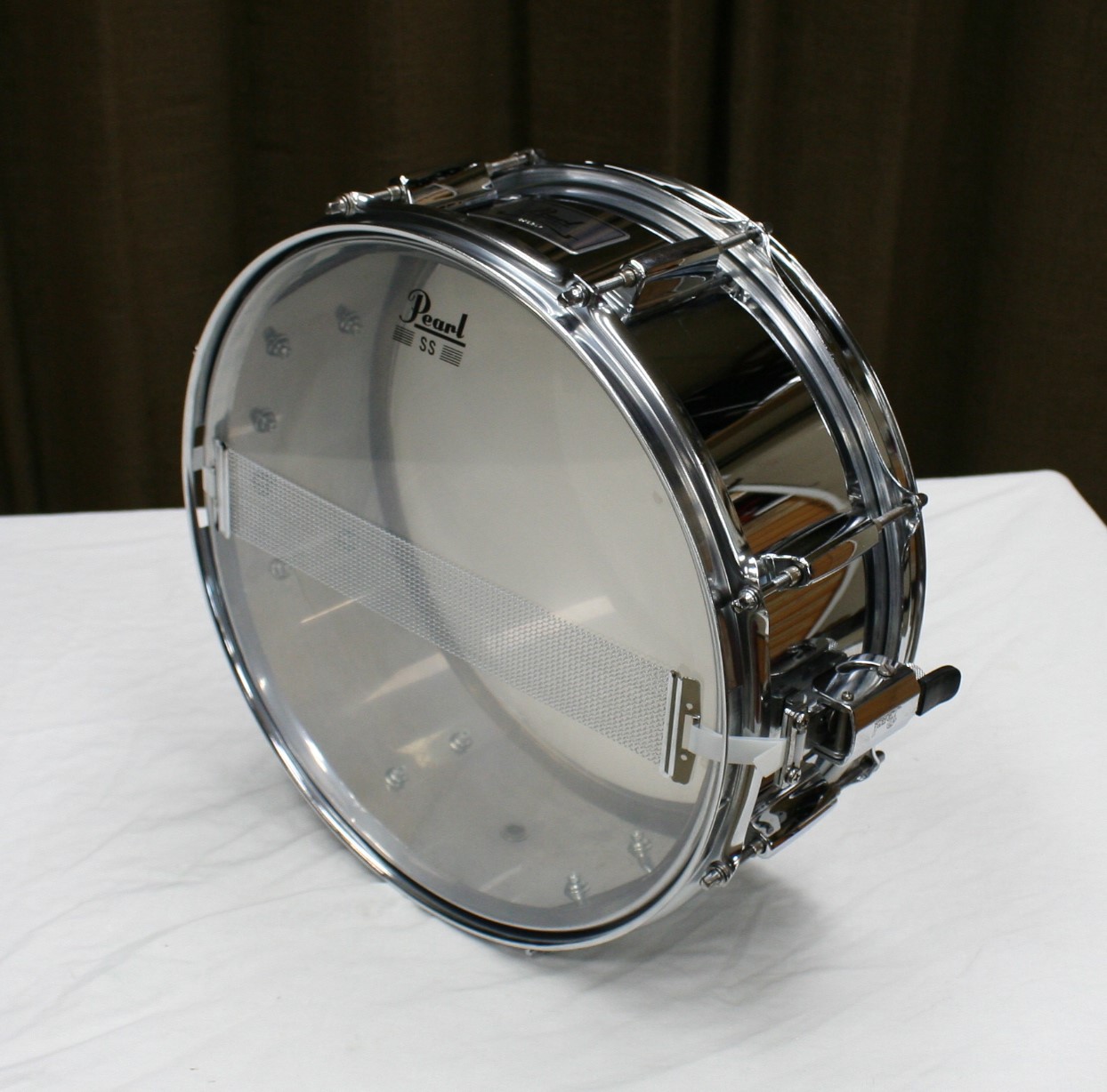 snare 195 pearl steel shell 14 x 5.5