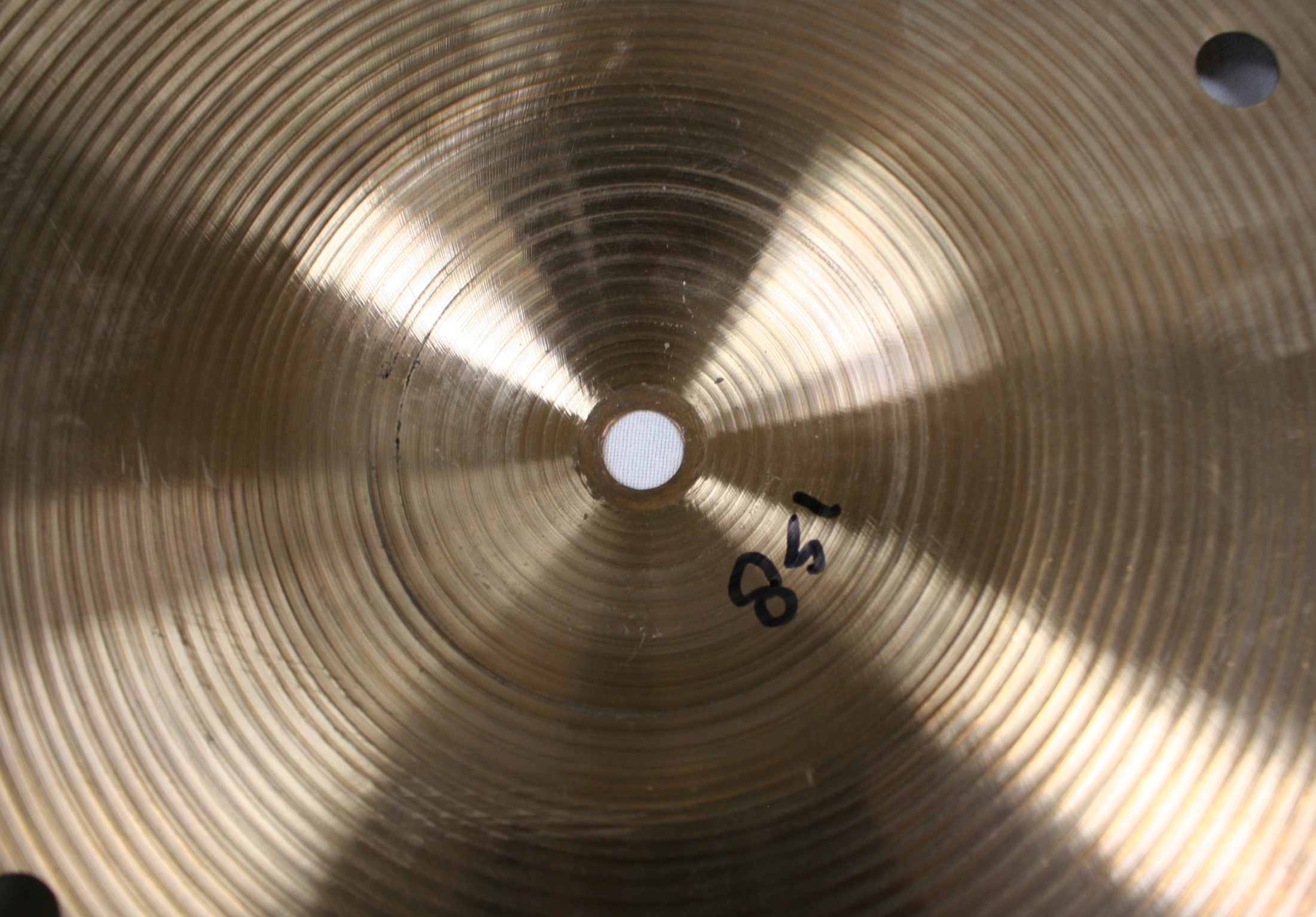 paiste stambul 14 vintage hihat bottom 851