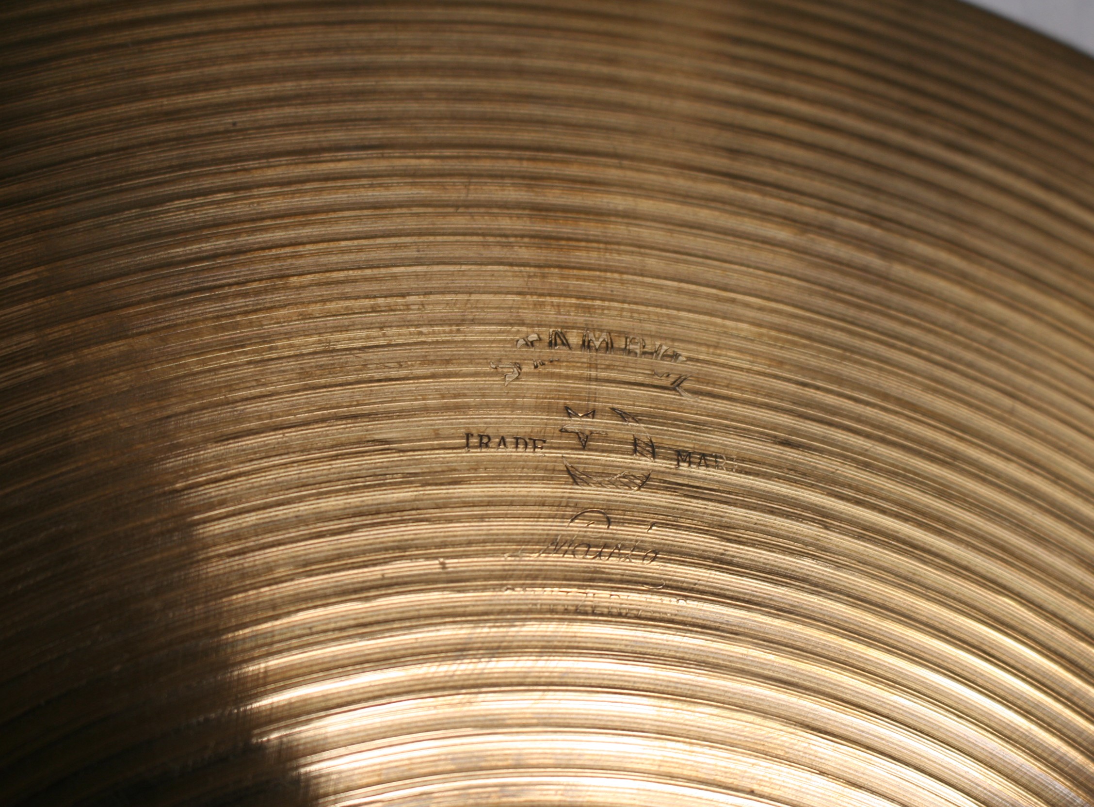paiste stambul 14 vintage hihat bottom 851