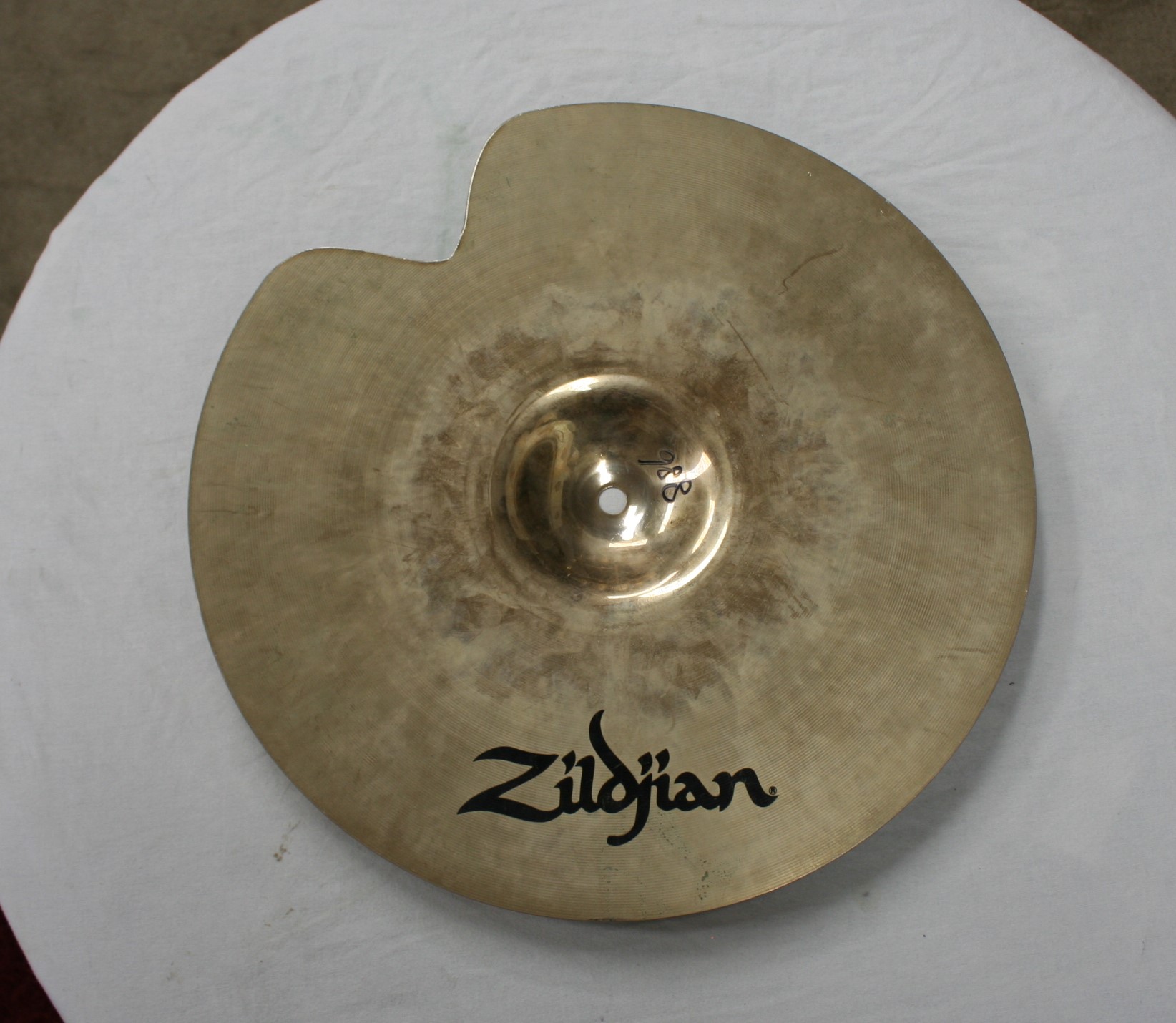 zildjian A custom 15 crash 886 crashed