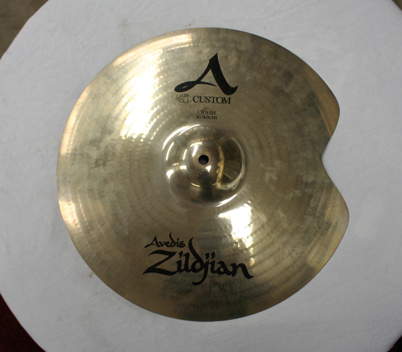 zildjian a custom 16 crash 1007 crashed