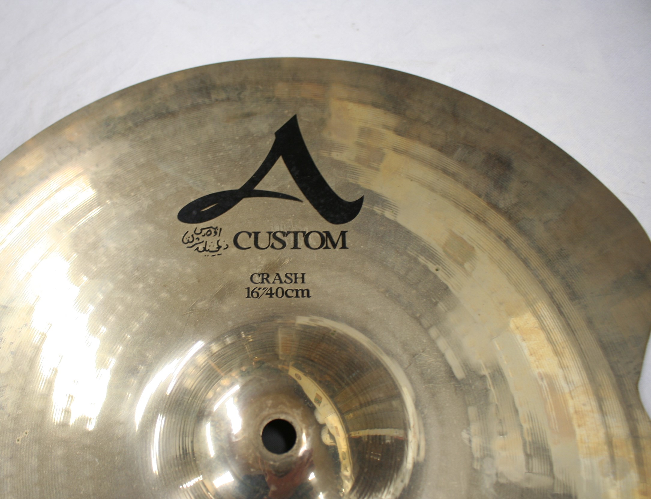 zildjian a custom 16 crash 1007 crashed