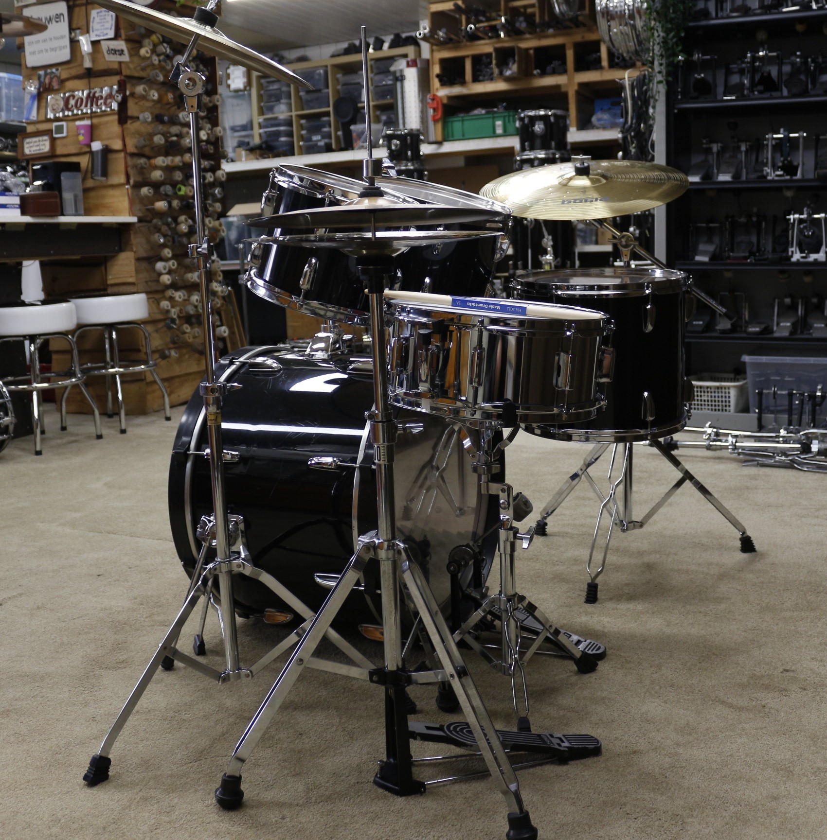 tama imperialstar zwart 22/10/12/14/14sn bekkenset