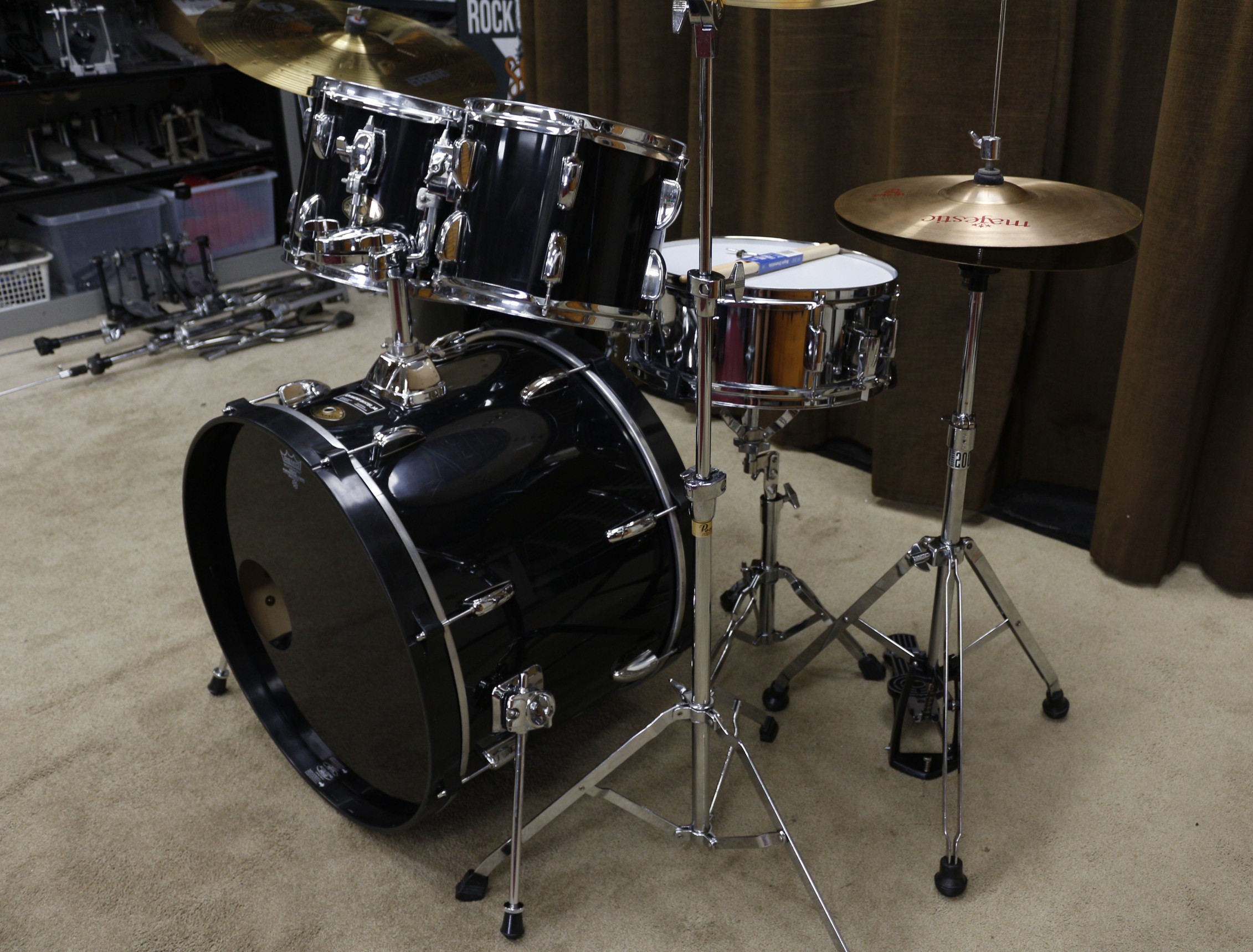 tama imperialstar zwart 22/10/12/14/14sn bekkenset