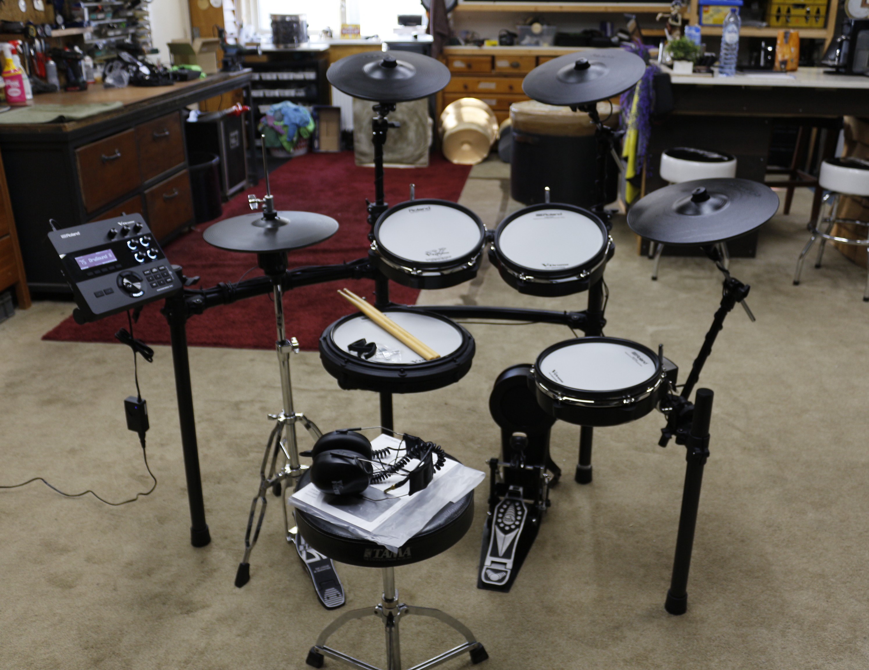 roland td-27K electrisch drumstel