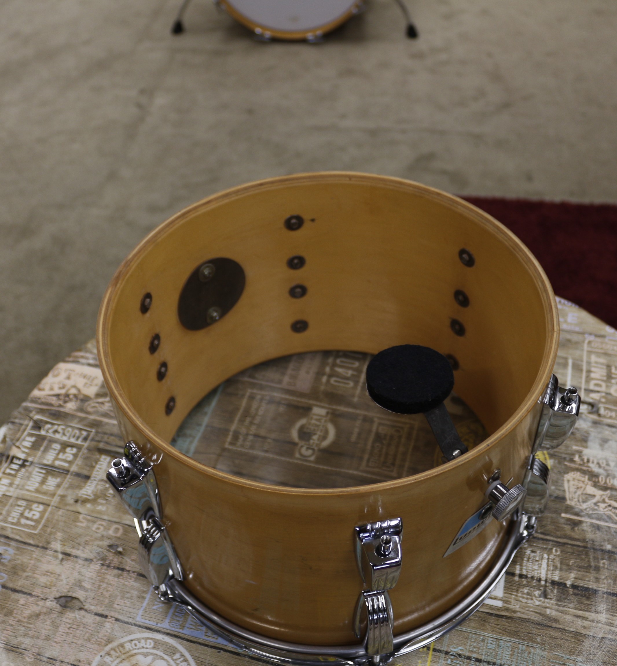 ludwig thermogloss 78/79 vintage shellset 22/12/13/16
