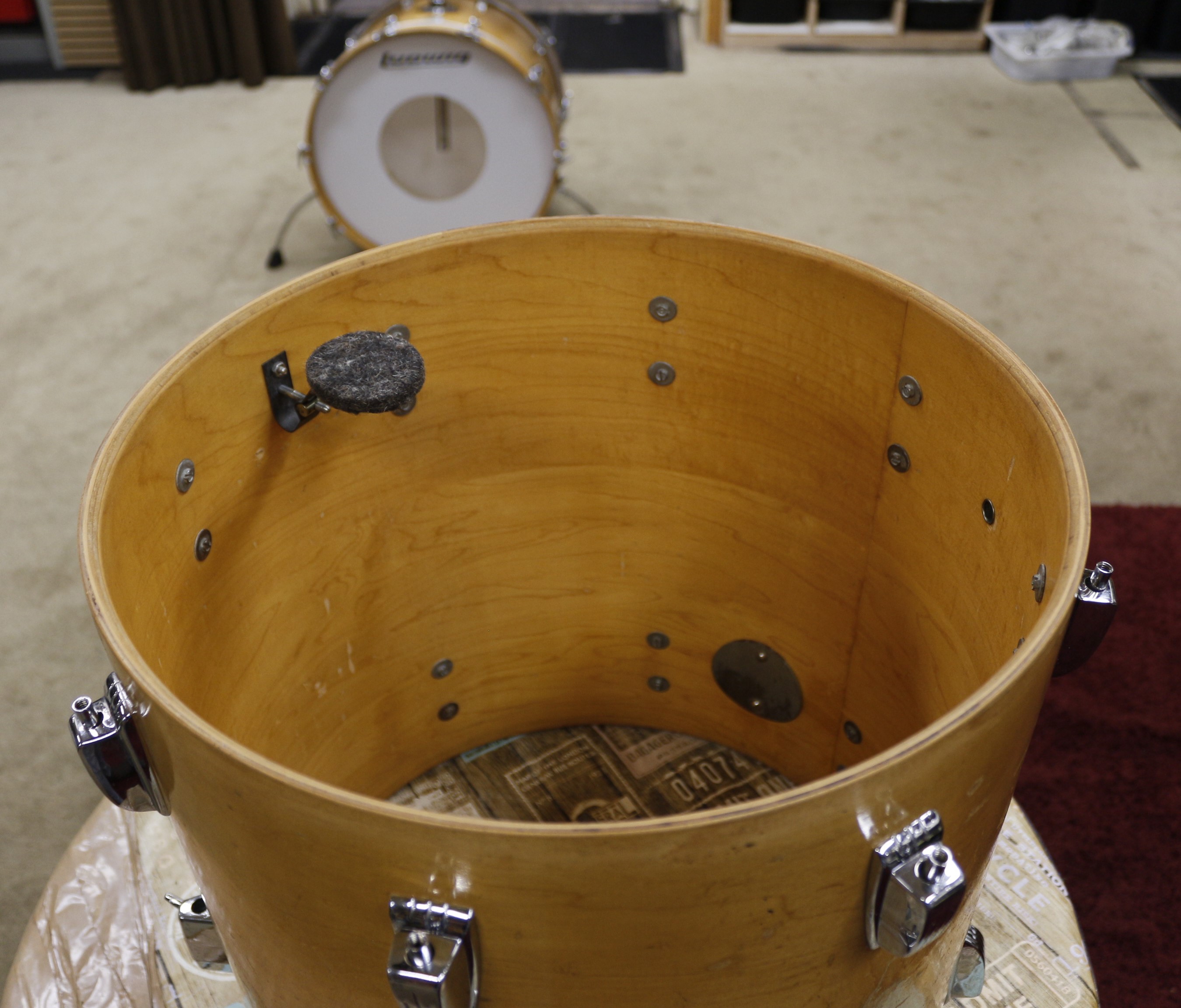 ludwig thermogloss 78/79 vintage shellset 22/12/13/16