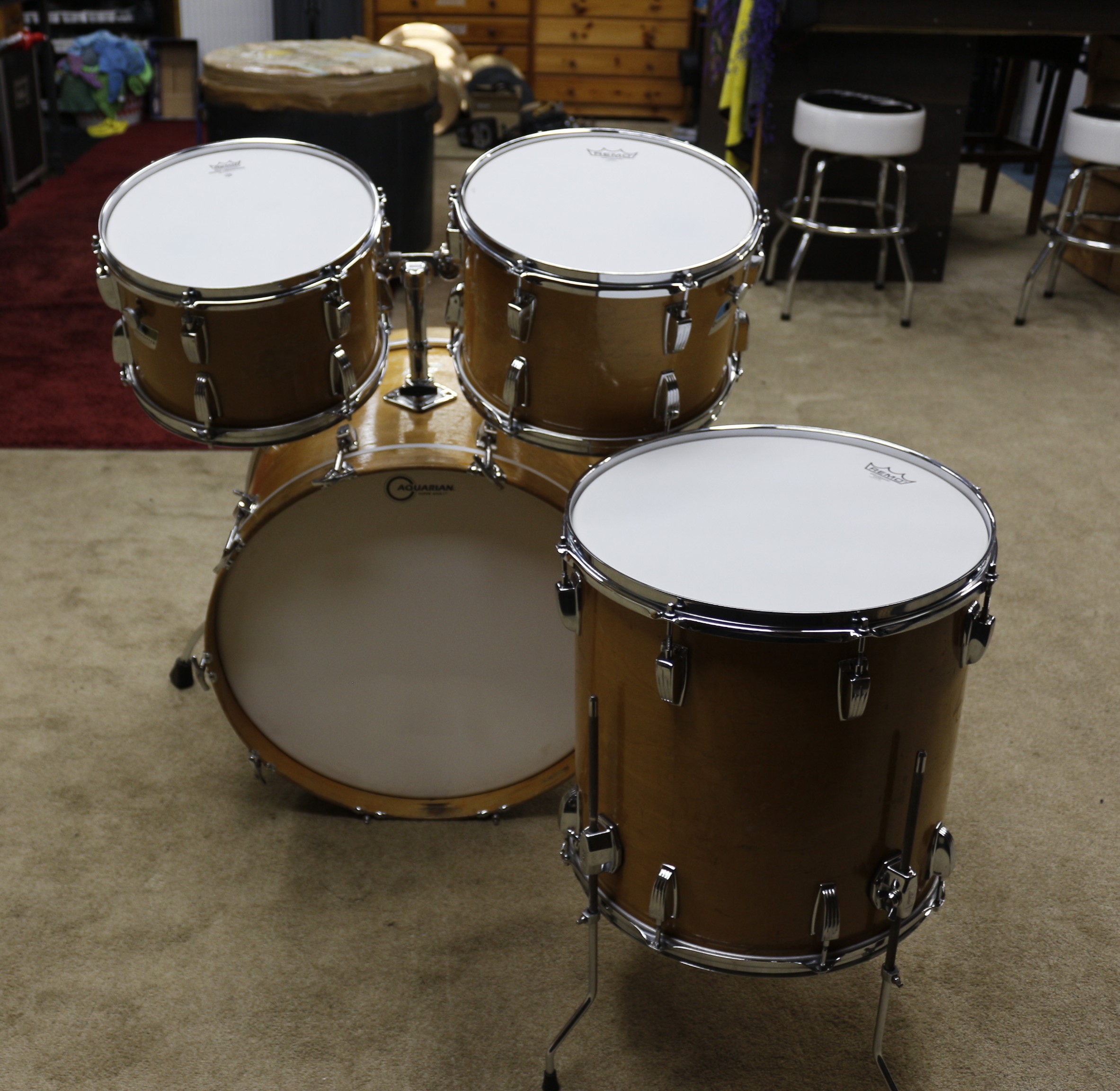 ludwig thermogloss 78/79 vintage shellset 22/12/13/16
