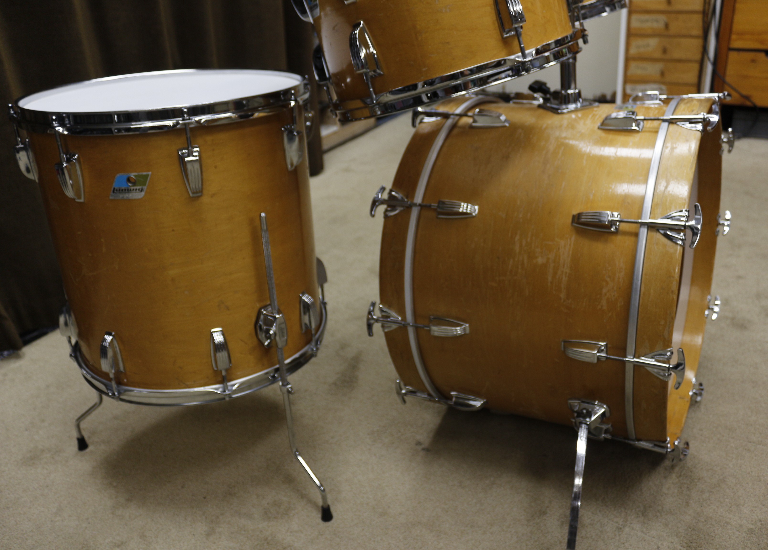 ludwig thermogloss 78/79 vintage shellset 22/12/13/16
