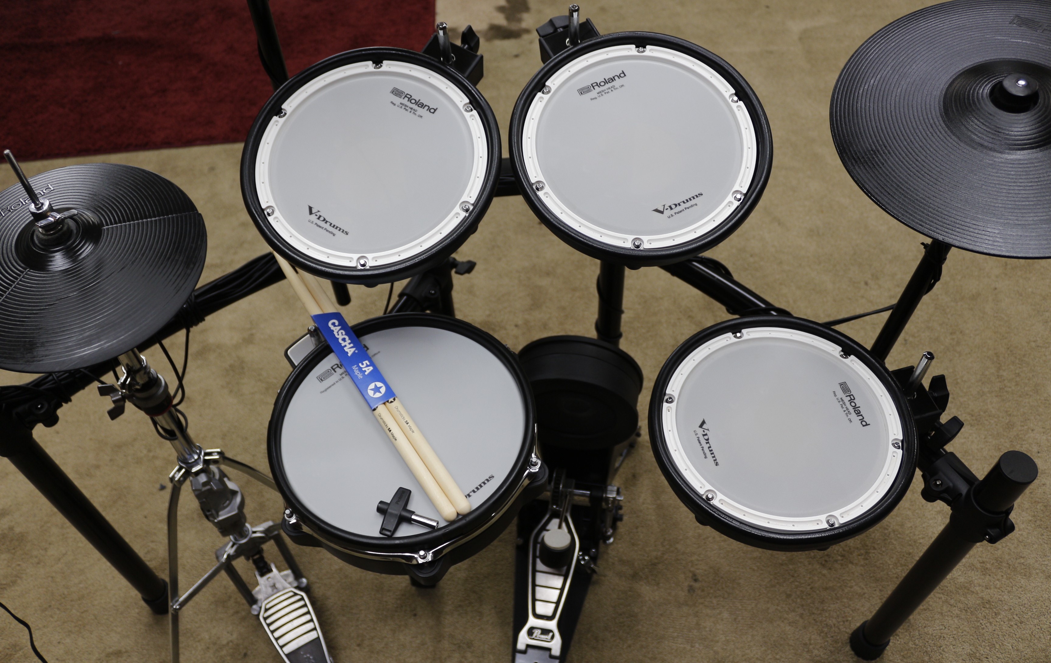 roland td11 electrisch drumstel