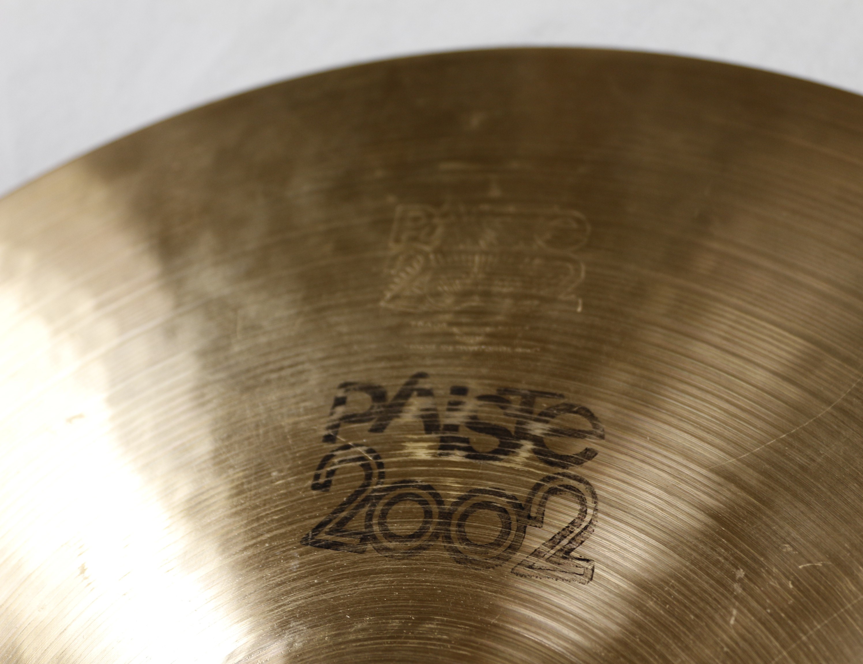 paiste 2002 black label 14 vintage hihat 826 / 978
