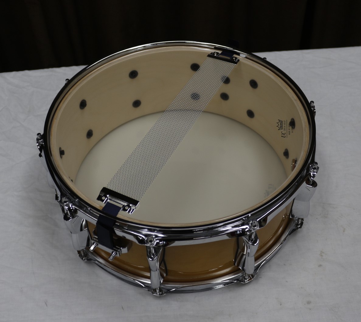 snare 212 yamaha stage custom all birch 1455NW natural wood